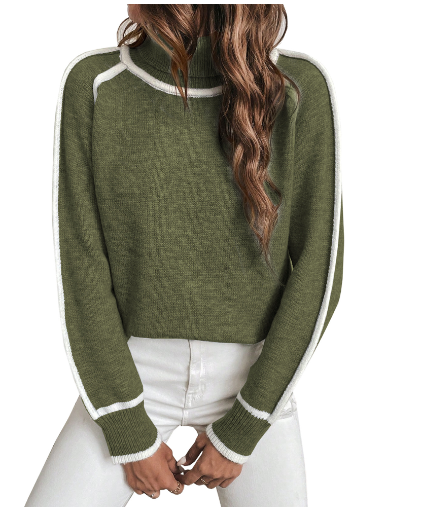 CHRISTINE | ELEGANT RELAXED-FIT TURTLENECK SWEATER