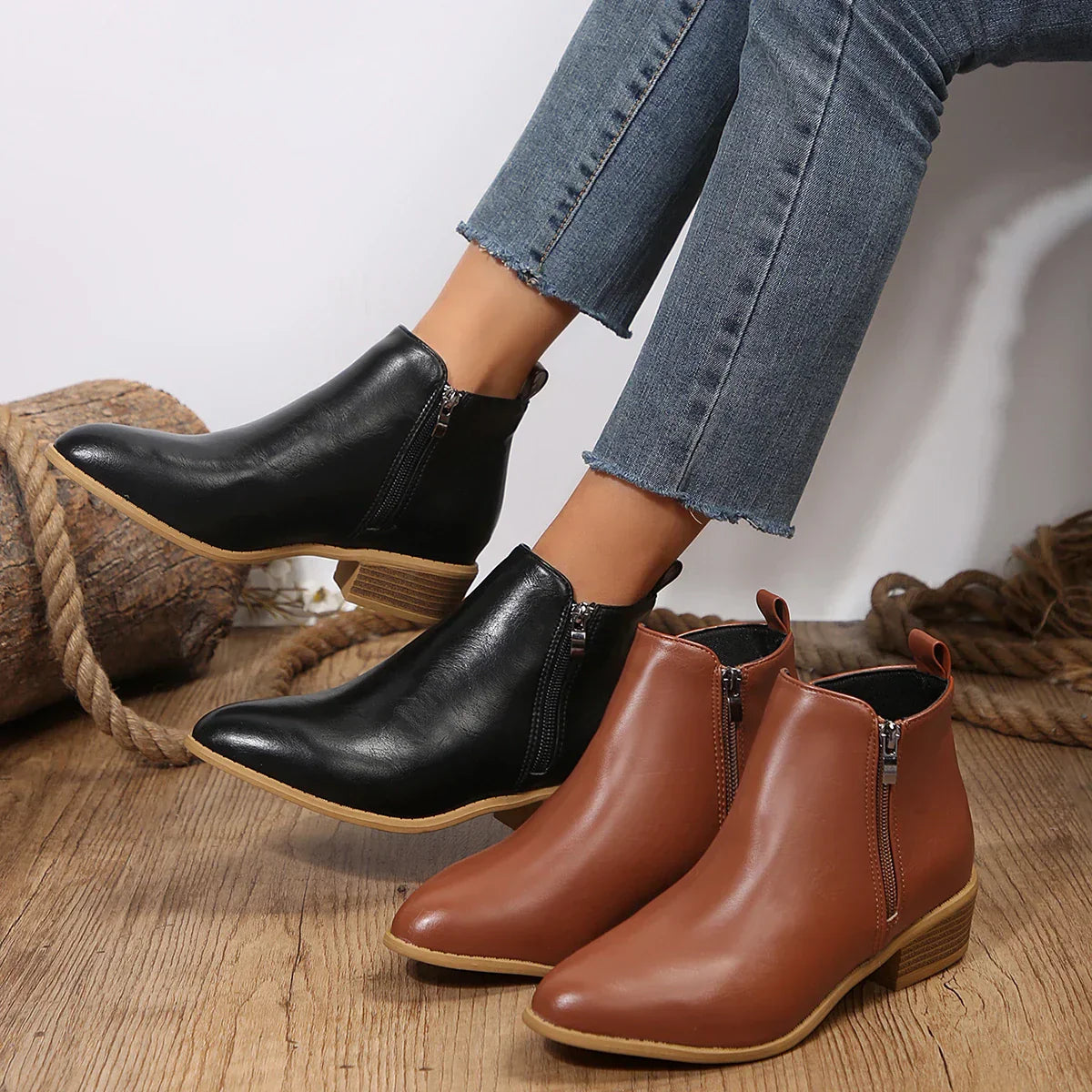 MEY | ORTHOPEDIC COMFORT ANKLE BOOTS