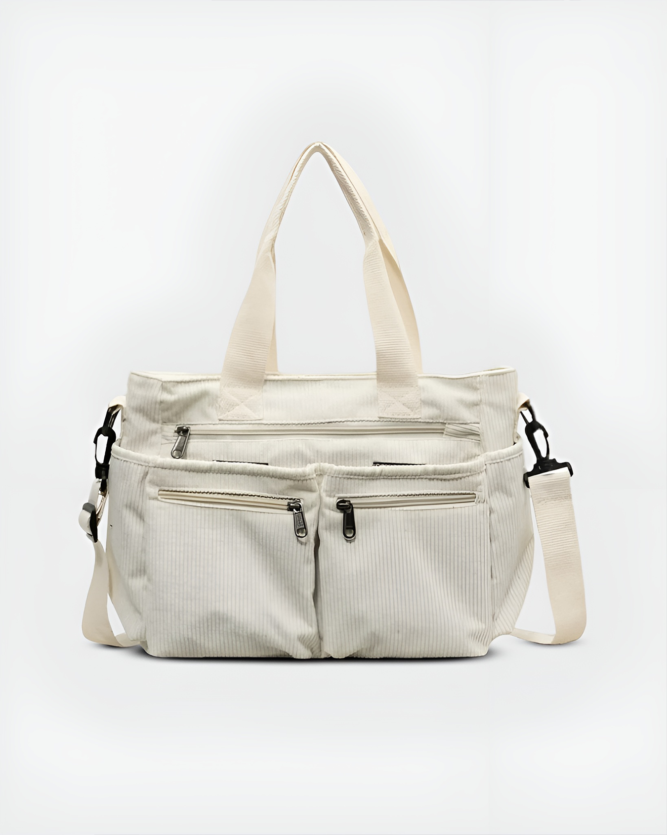Ivy Corduroy Utility Tote Bag