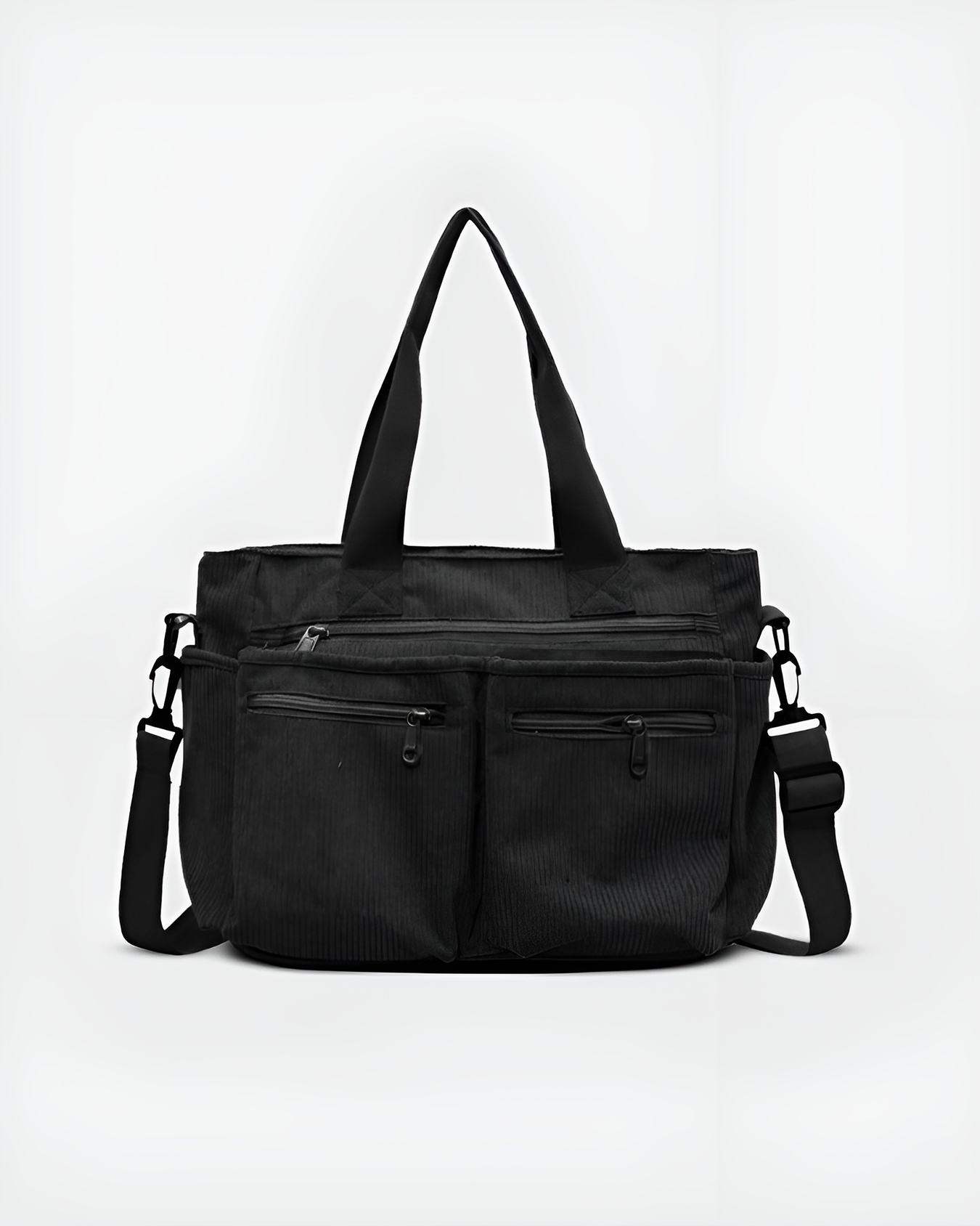 Ivy Corduroy Utility Tote Bag