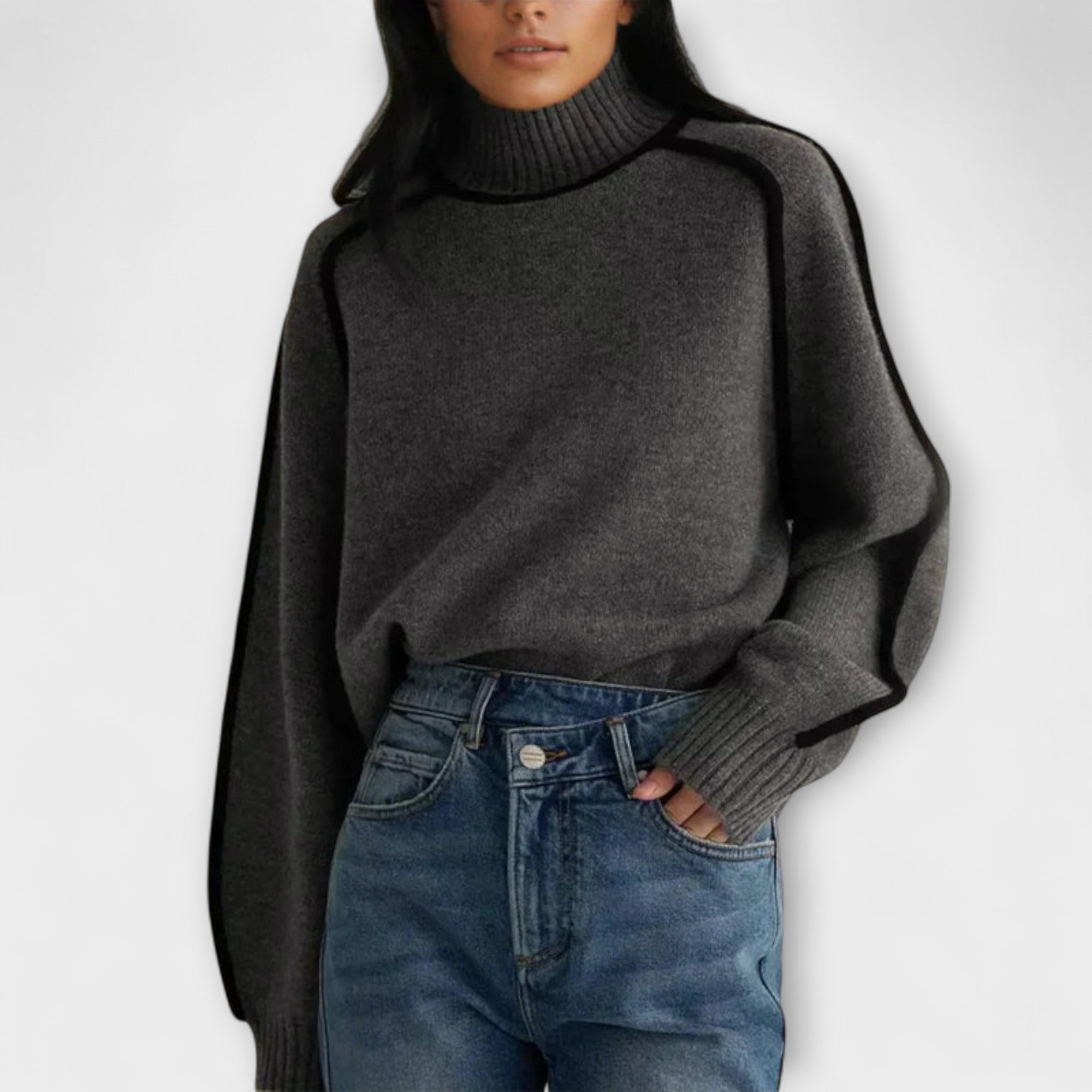 ELLIE | HIGH-NECK SWEATER