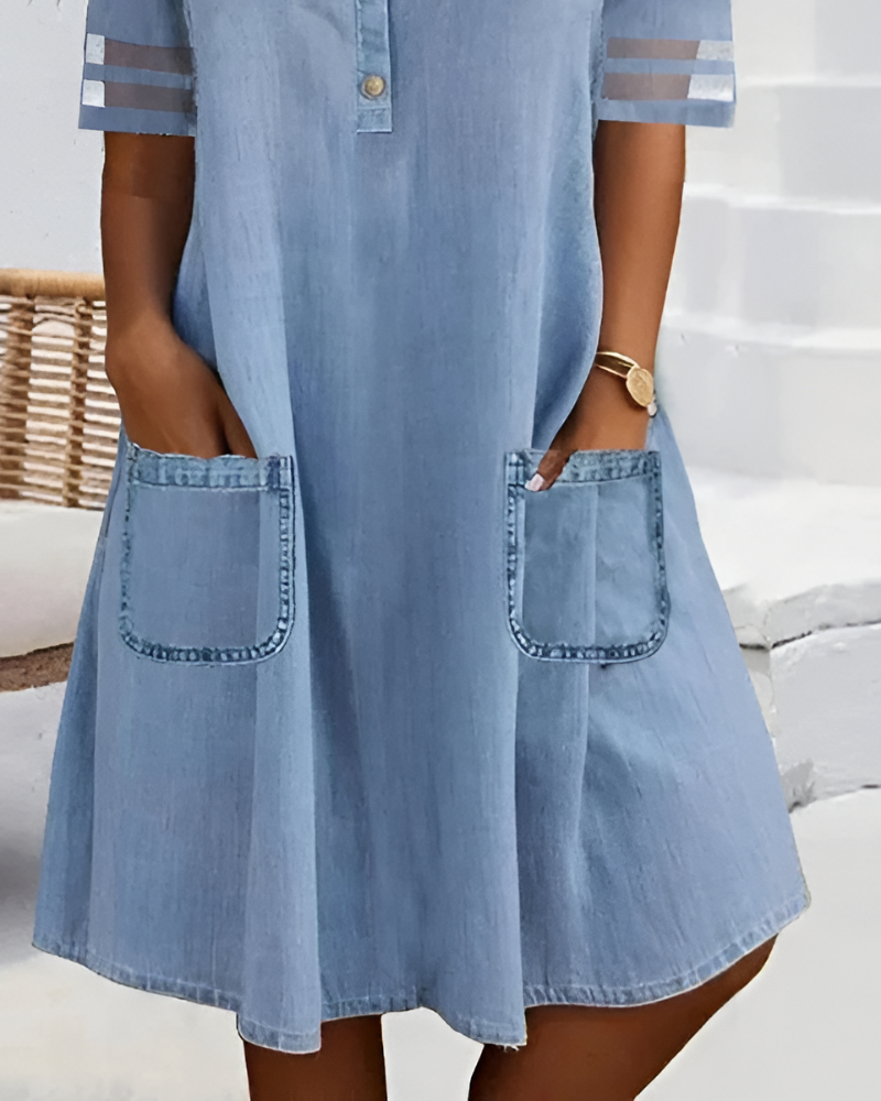 MYLA - CLASSIC-FIT DENIM DRESS