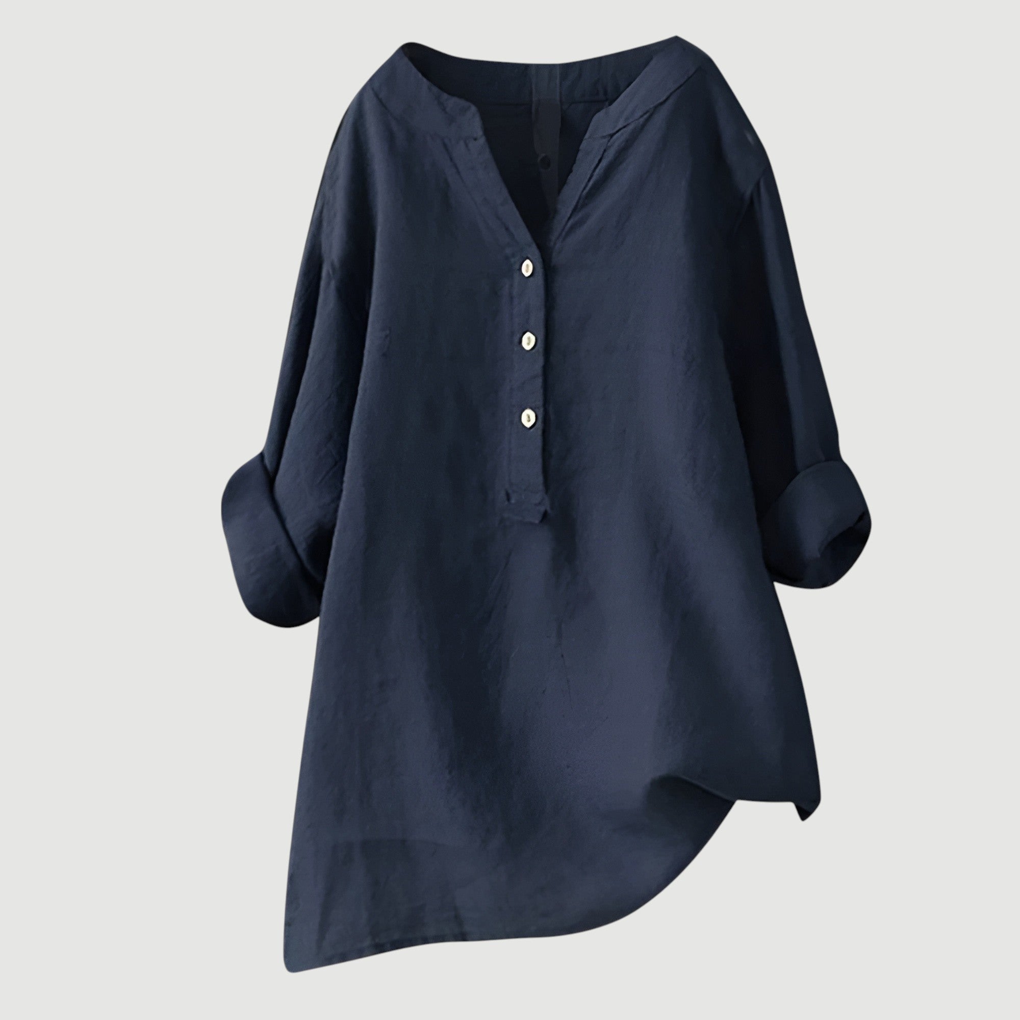 VICTORIA – ELEGANT RELAXED-FIT LINEN SHIRT
