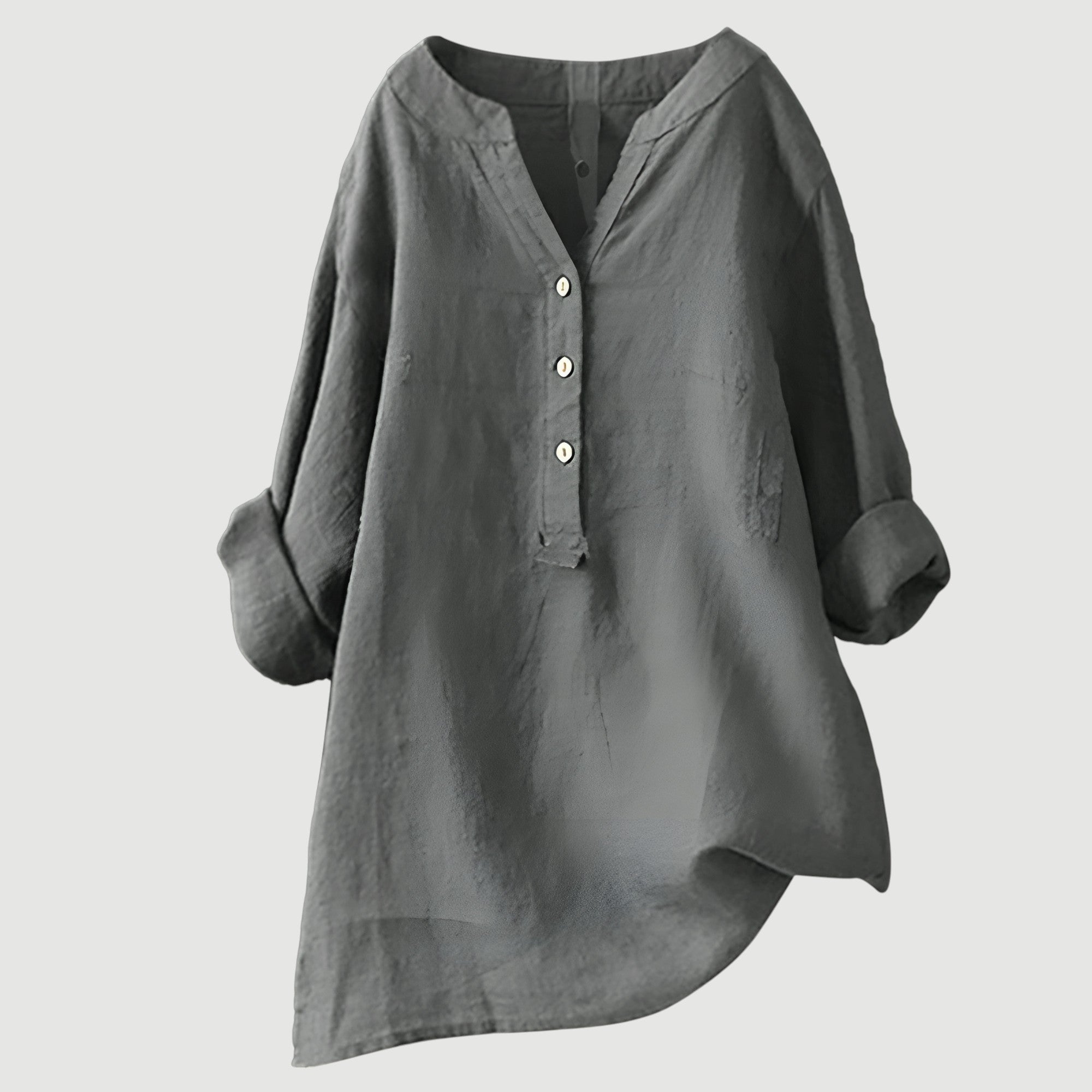 VICTORIA – ELEGANT RELAXED-FIT LINEN SHIRT