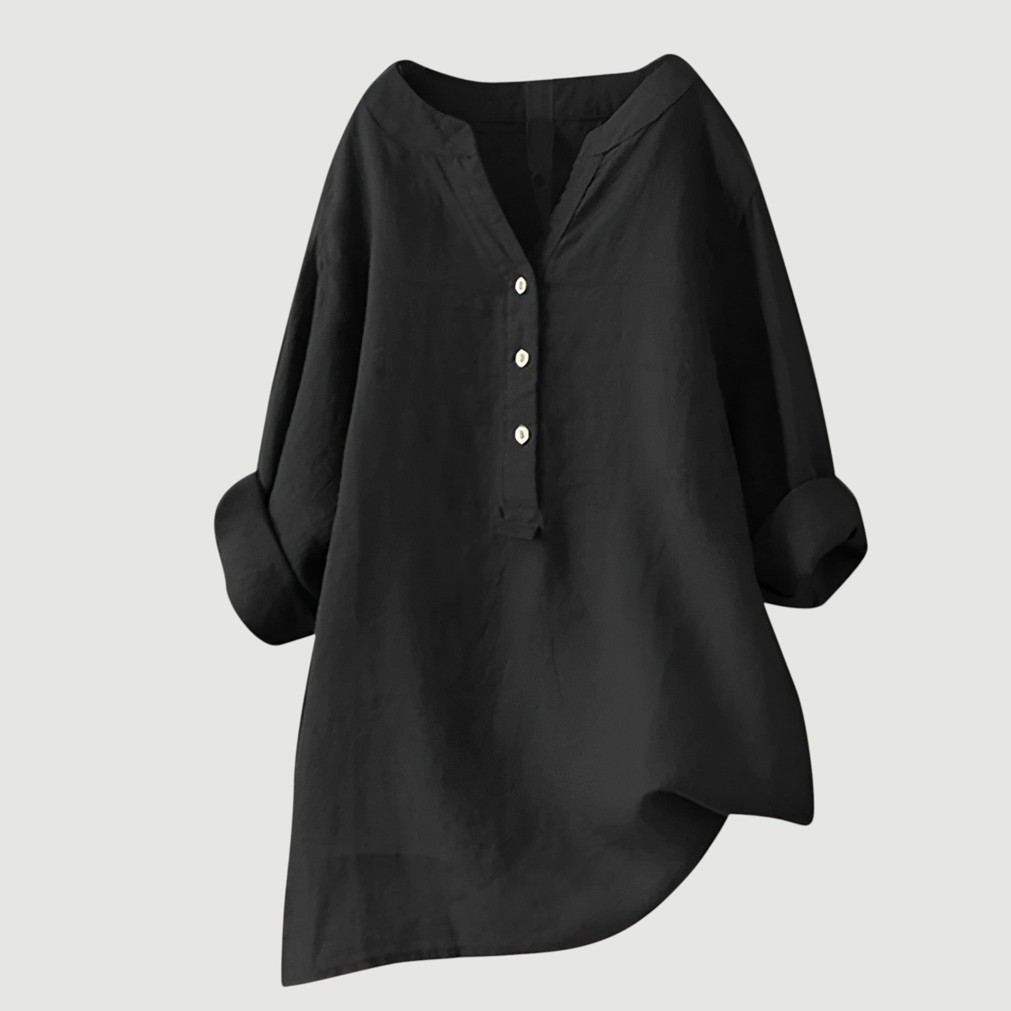 VICTORIA – ELEGANT RELAXED-FIT LINEN SHIRT