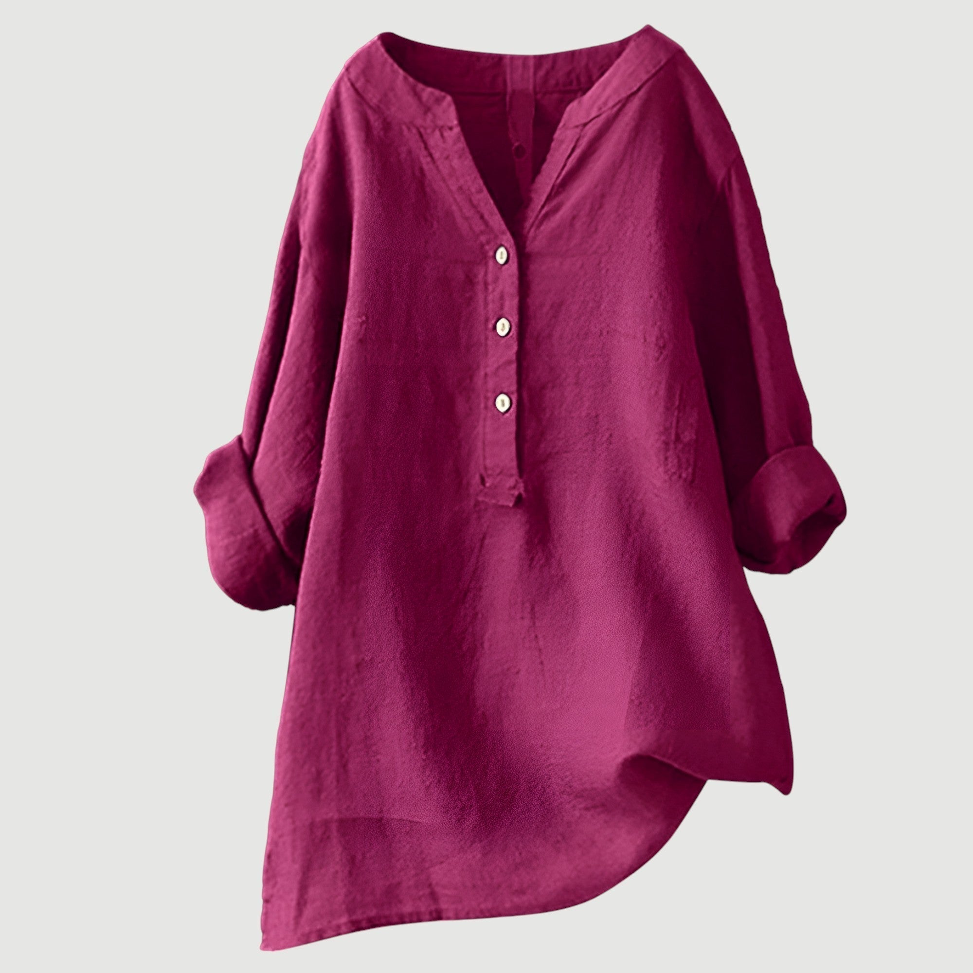 VICTORIA – ELEGANT RELAXED-FIT LINEN SHIRT