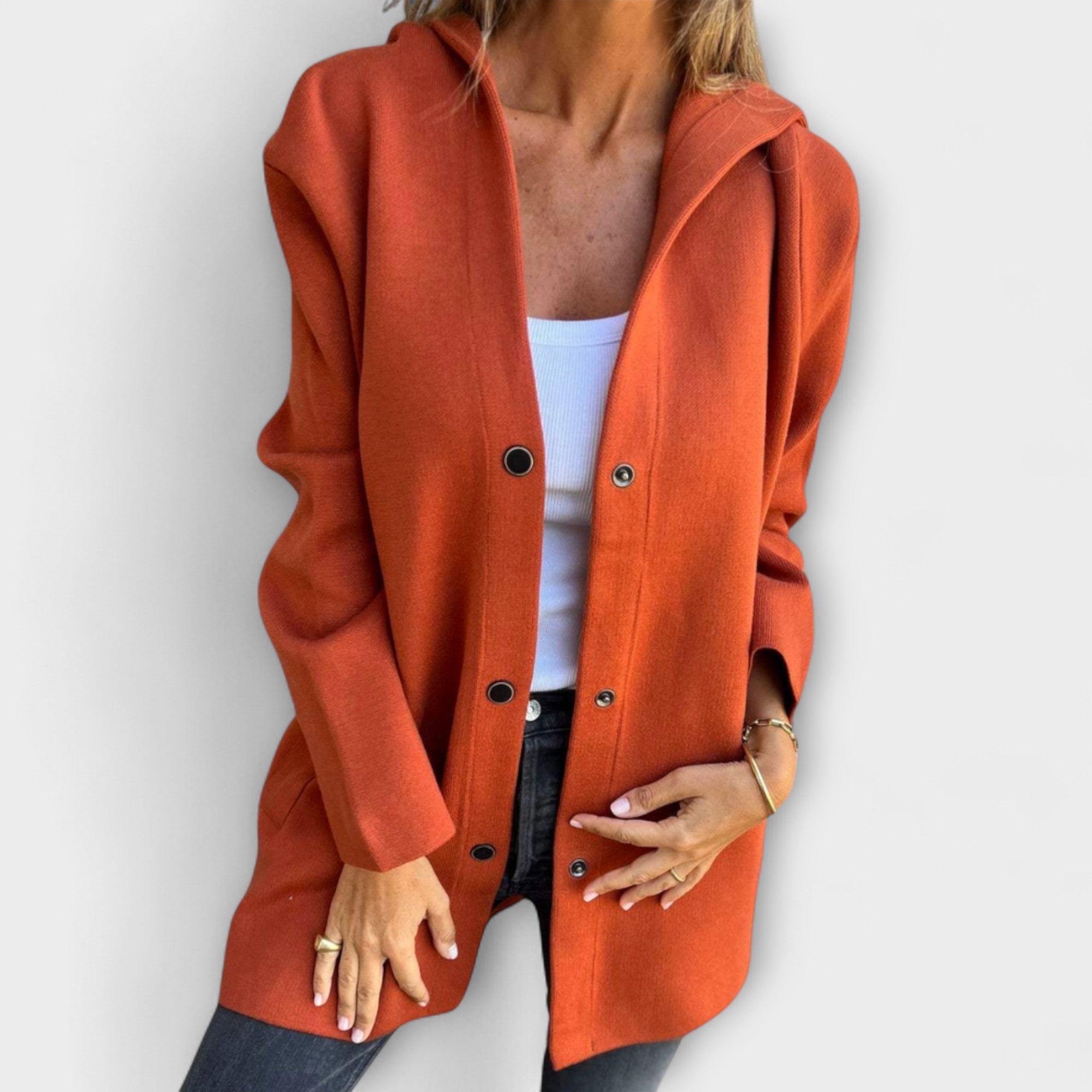 JASMINE | RELAXED-FIT STYLISH HOODED JACKET