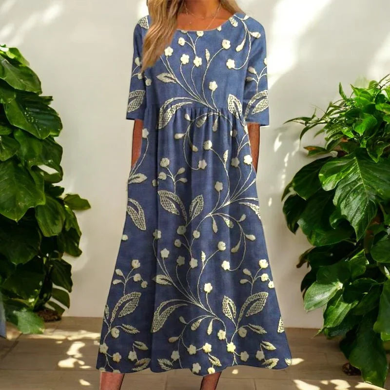DOTTIE – FLORAL MIDI DRESS