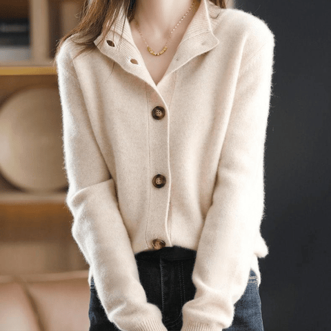 ANNETTE | ELEGANT KNITTED CASHMERE VEST
