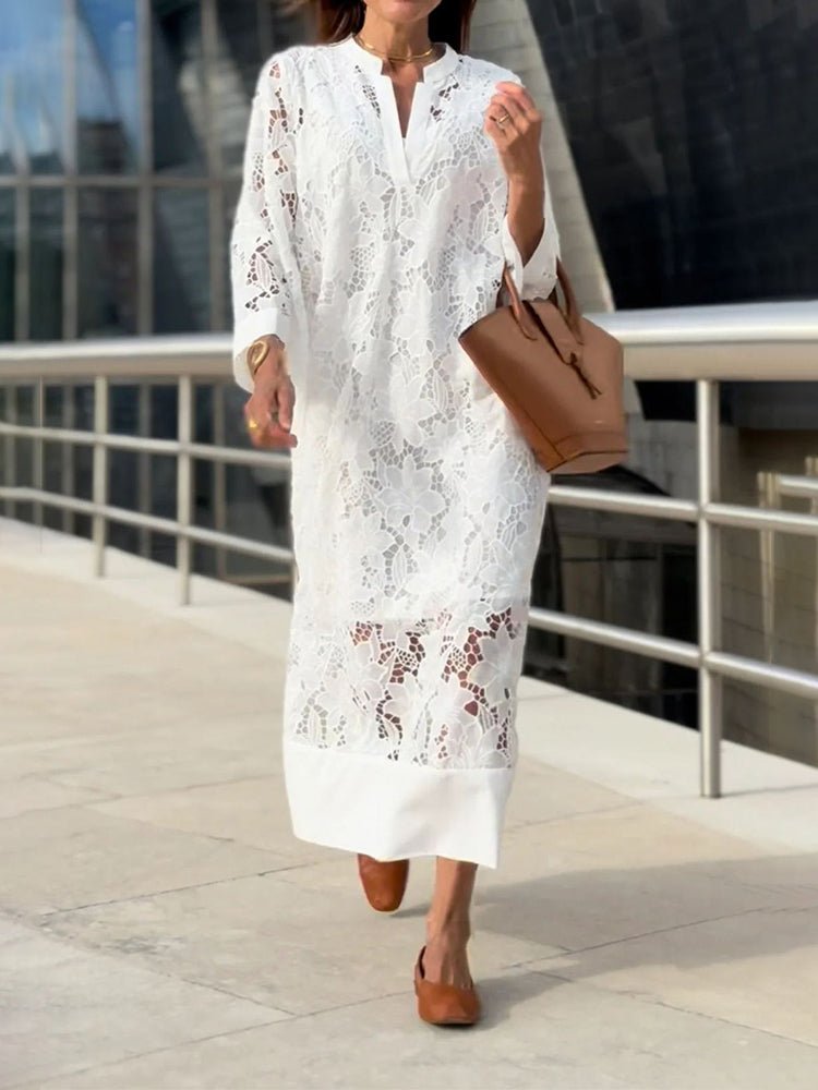 EMILIA – STYLISH OVERSIZED SUMMER DRESS WITH TUMMY COVERAGE