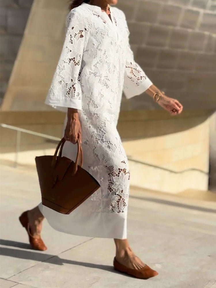 EMILIA – STYLISH OVERSIZED SUMMER DRESS WITH TUMMY COVERAGE