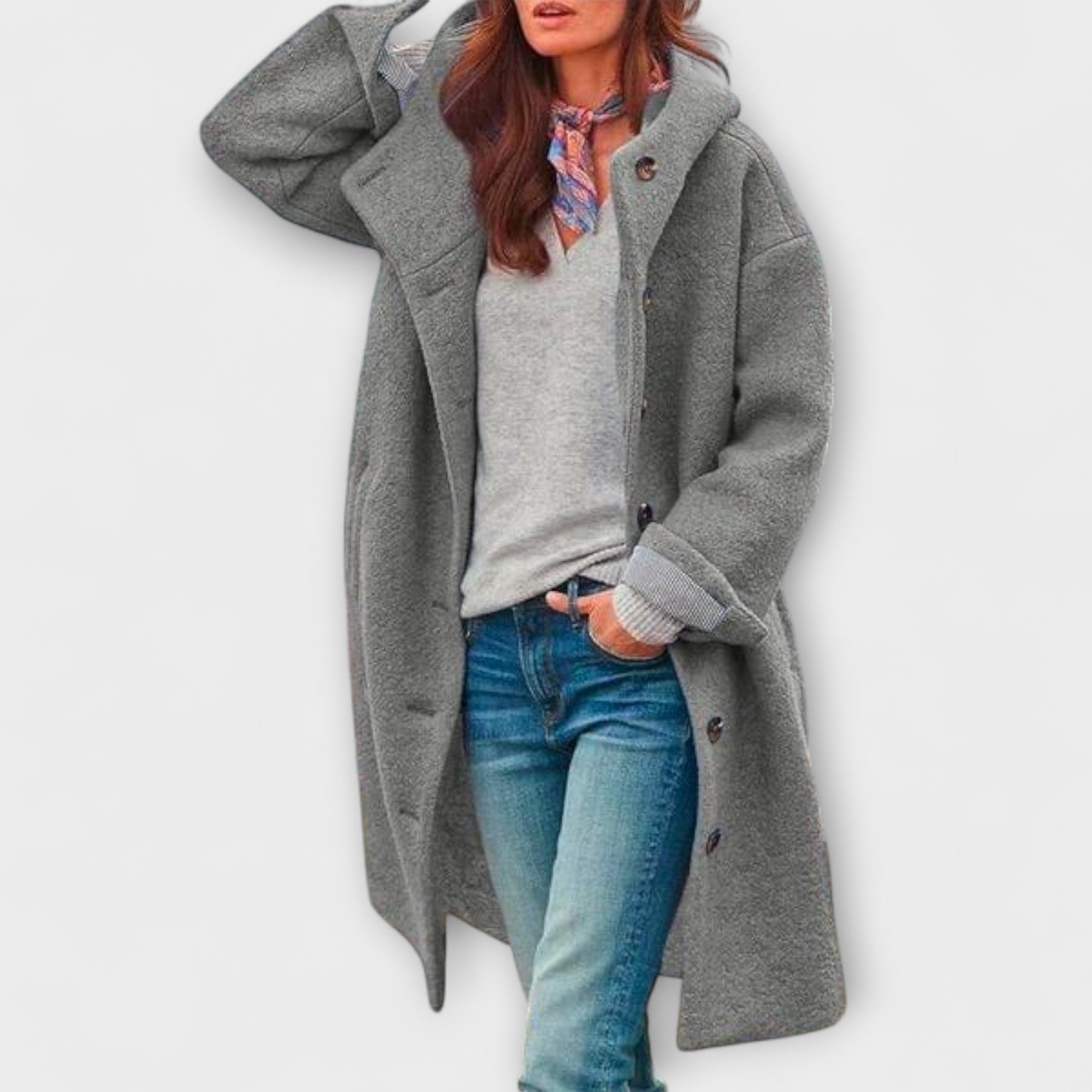 LINDE | LONG OVERSIZED COAT