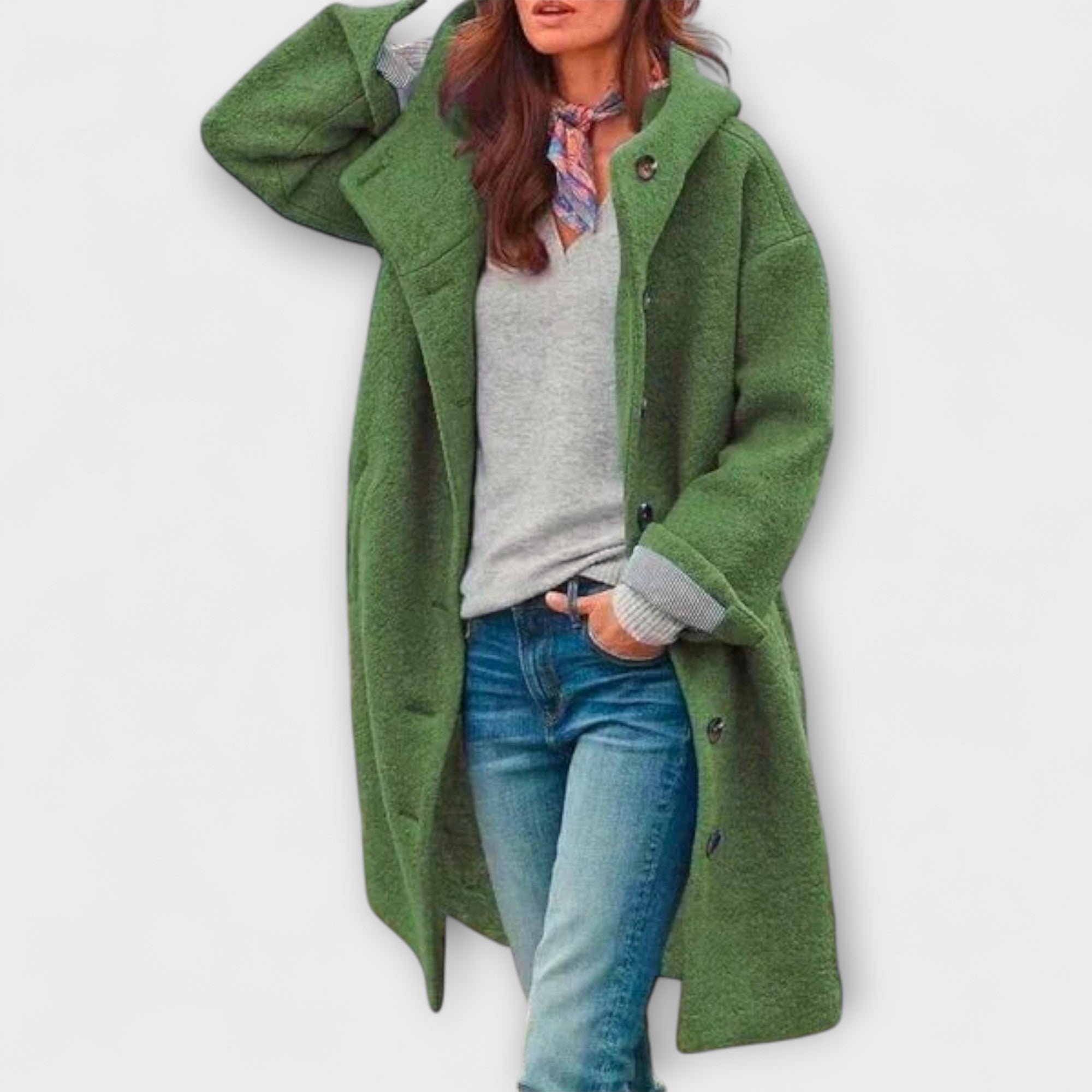 LINDE | LONG OVERSIZED COAT