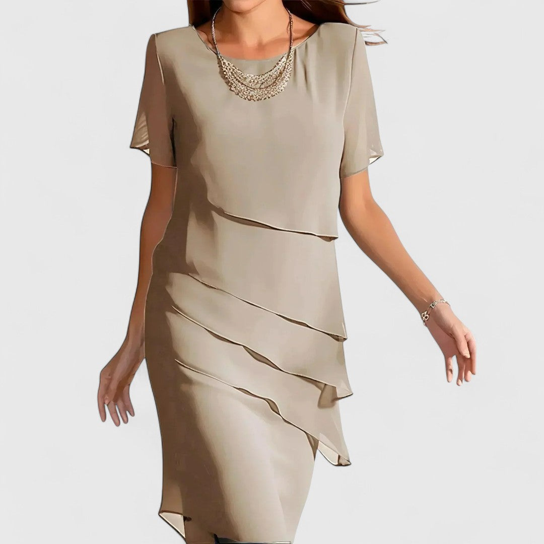 MARIBEL - ELEGANT FIGURE-FLATTERING DRESS