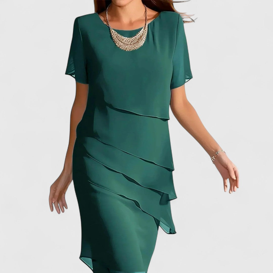 MARIBEL - ELEGANT FIGURE-FLATTERING DRESS