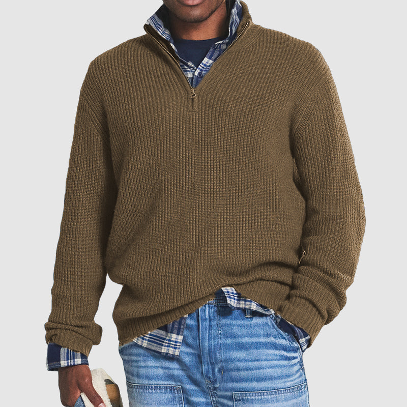 GEORGE | MEN’S CLASSIC LONG-SLEEVE KNIT SWEATER