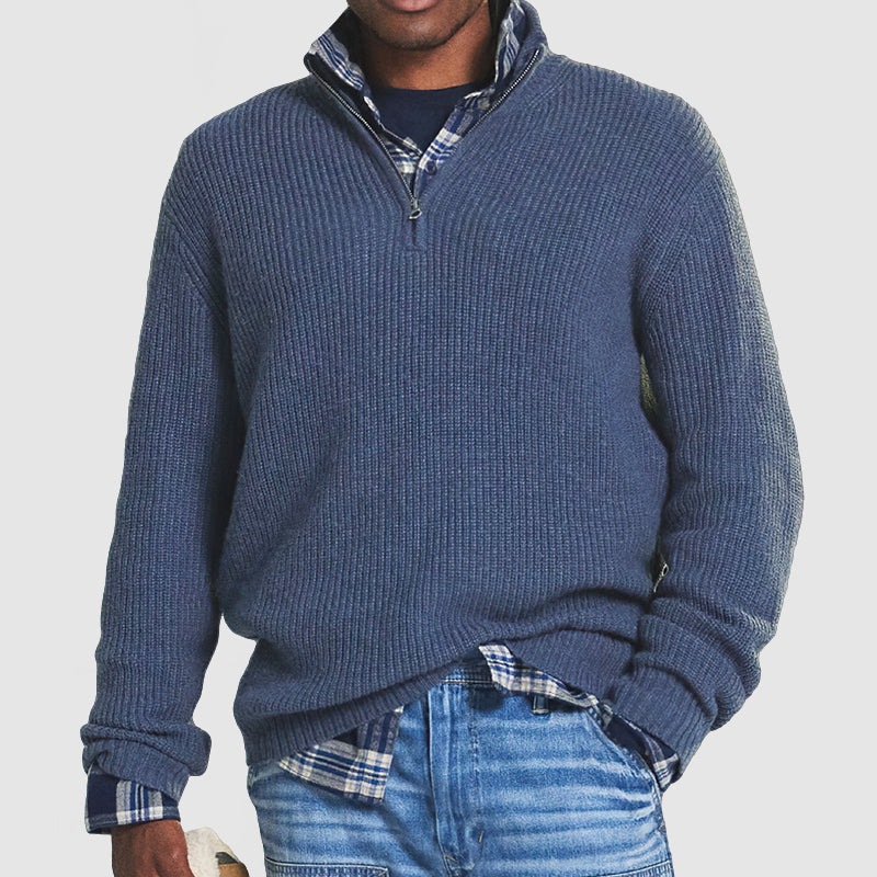 GEORGE | MEN’S CLASSIC LONG-SLEEVE KNIT SWEATER
