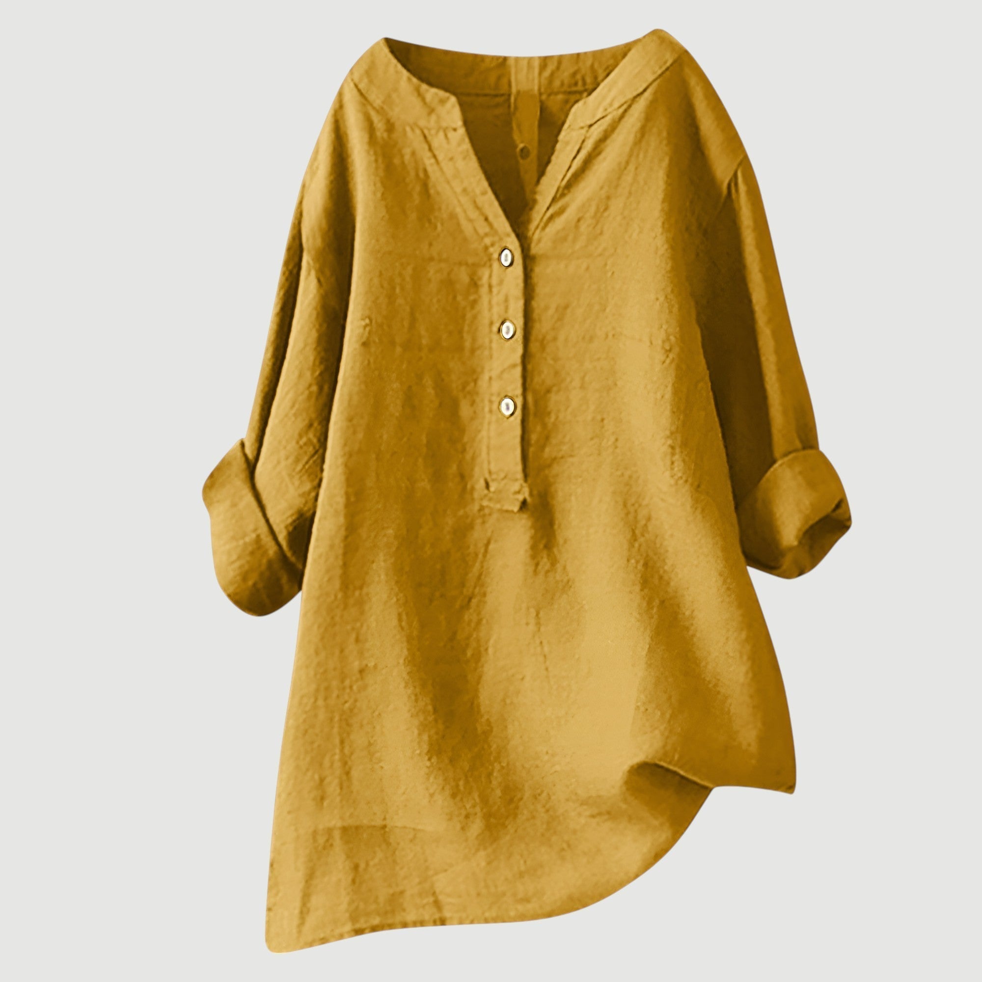 VICTORIA – ELEGANT RELAXED-FIT LINEN SHIRT