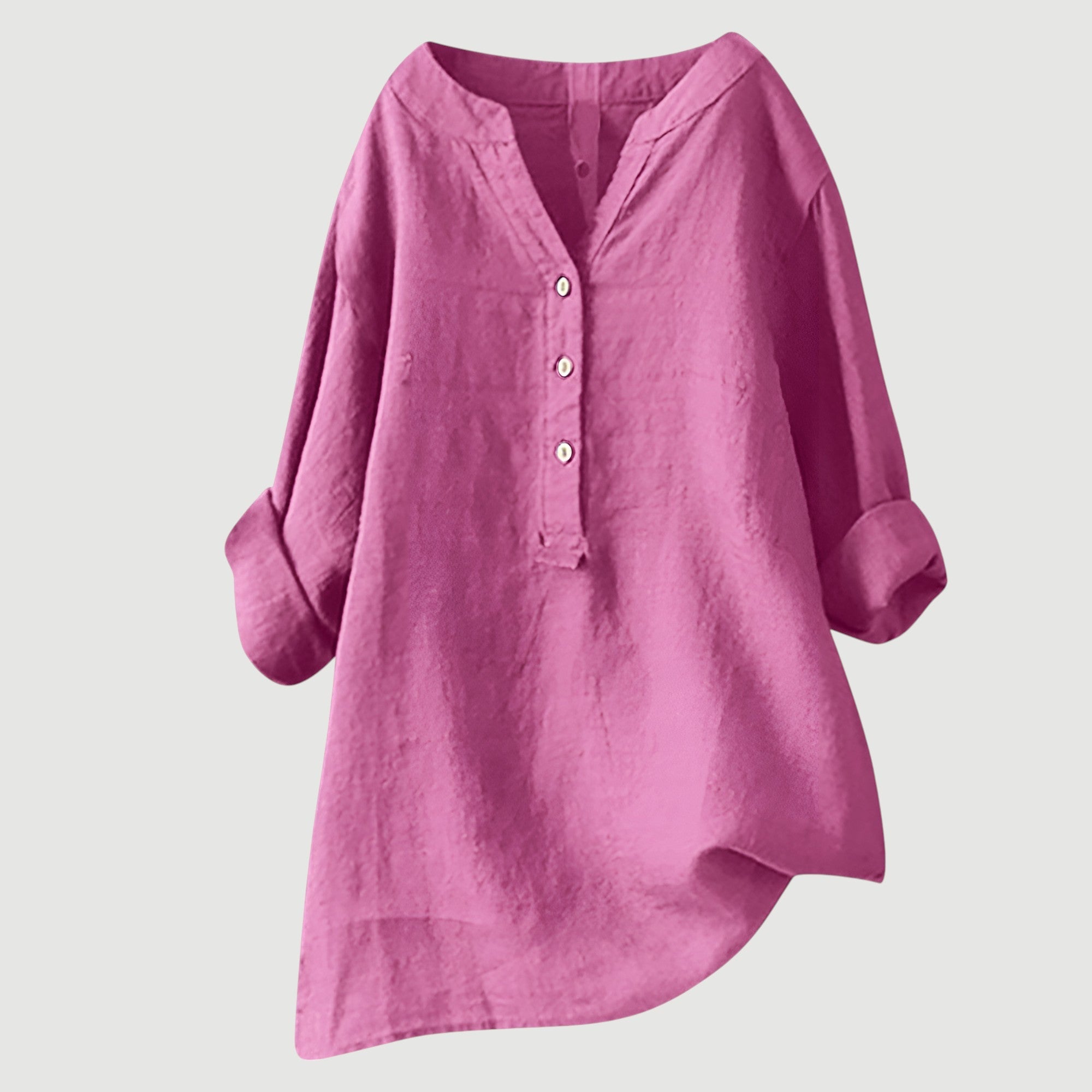 VICTORIA – ELEGANT RELAXED-FIT LINEN SHIRT