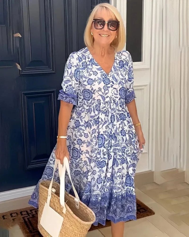 ASHARA – STYLISH RELAXED-FIT SUMMER DRESS