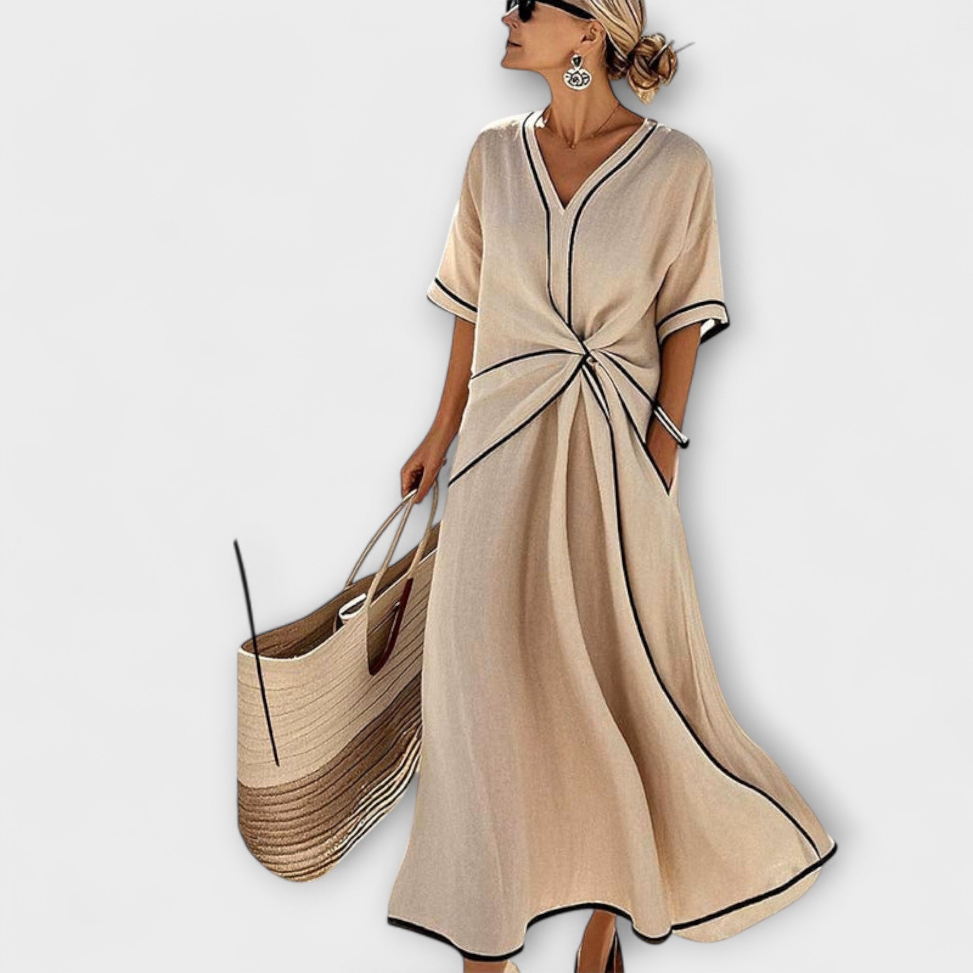 DIANA – ELEGANT RELAXED-FIT SUMMER DRESS