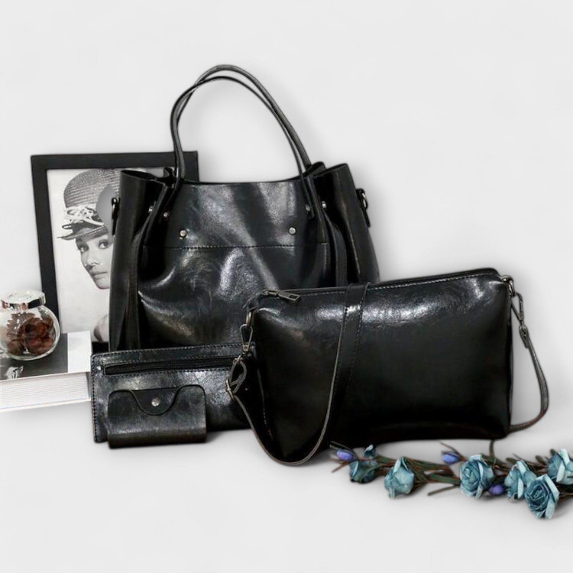 Azura - 4 Piece Vintage Bag Set
