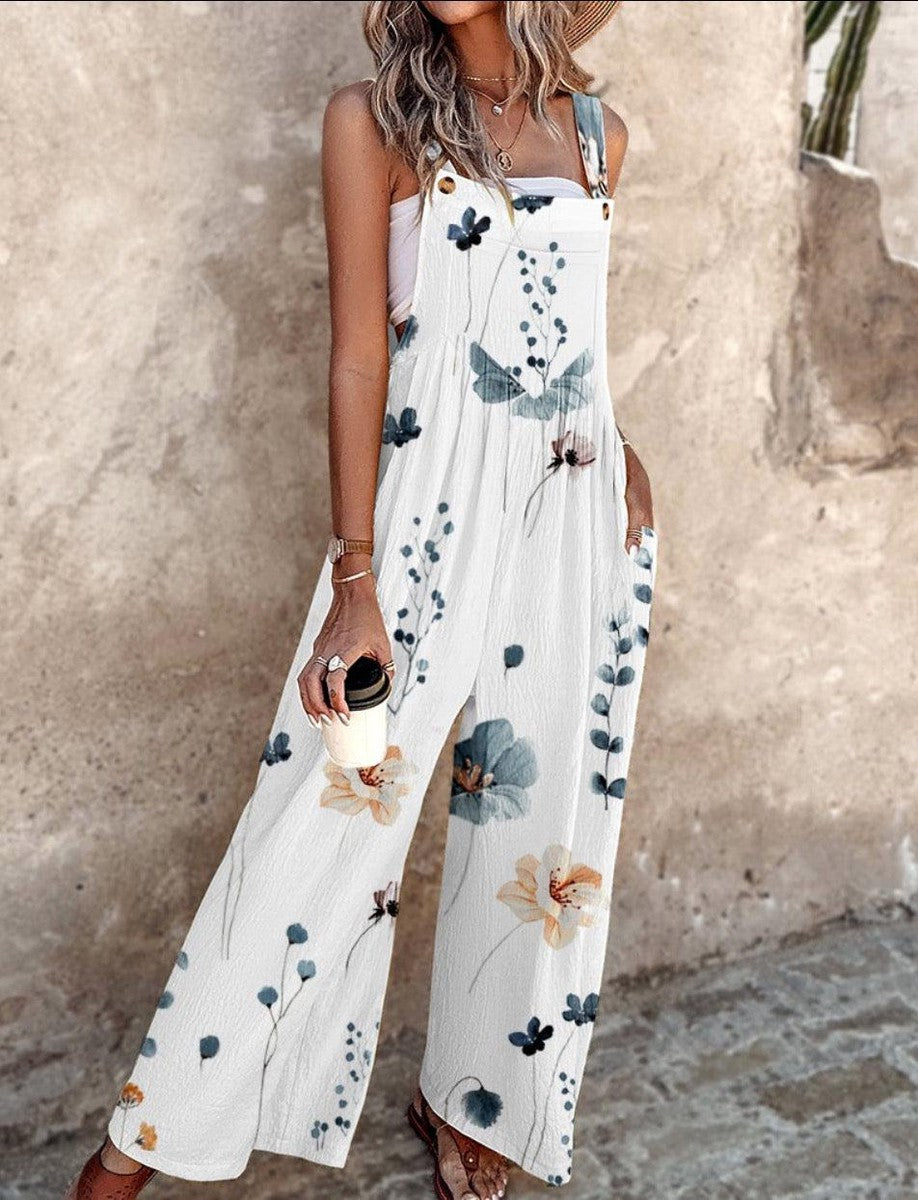 DILARA - RELAXED-FIT SLEEVELESS JUMPSUIT