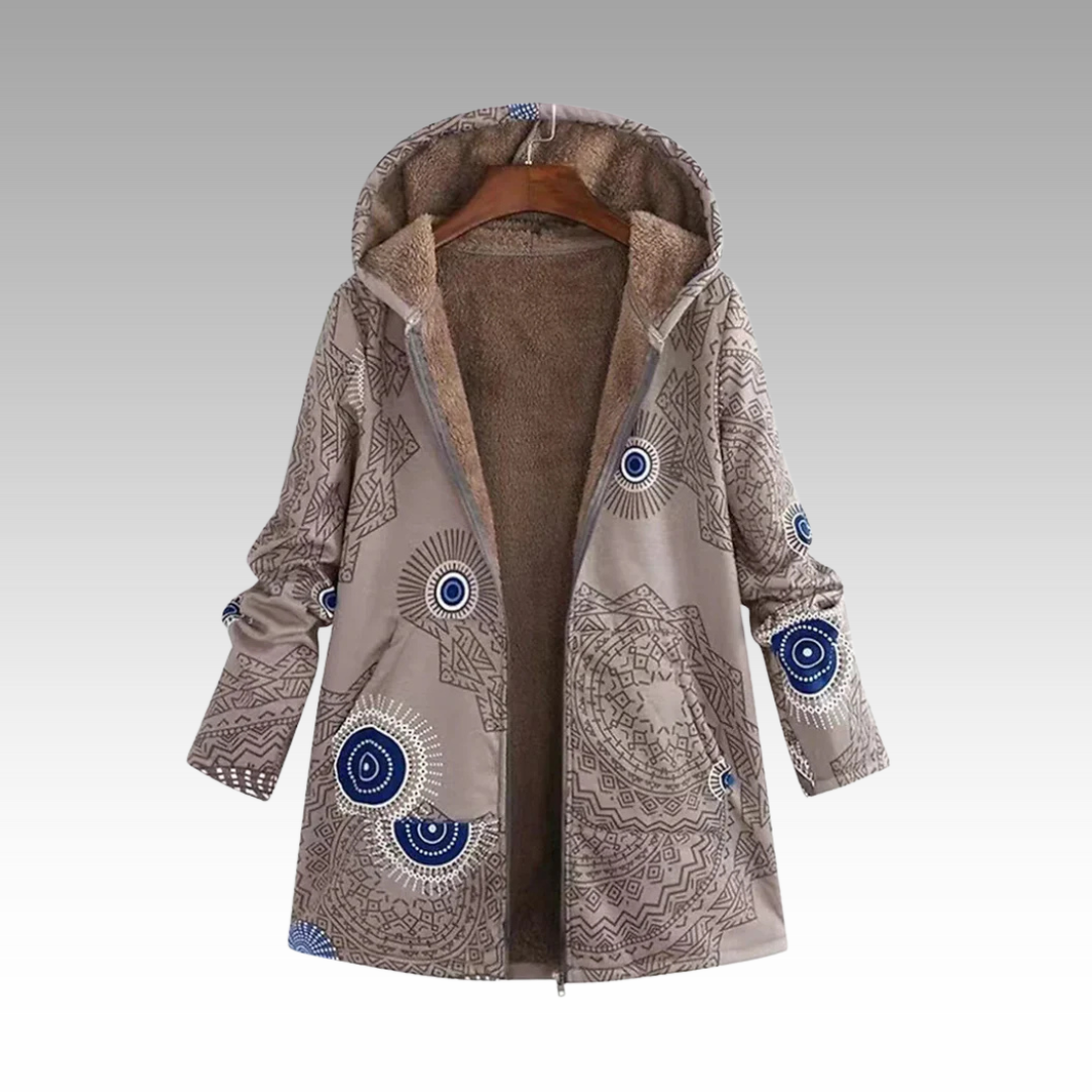 CELINA | LUXURY BOHO HOODED JACKET