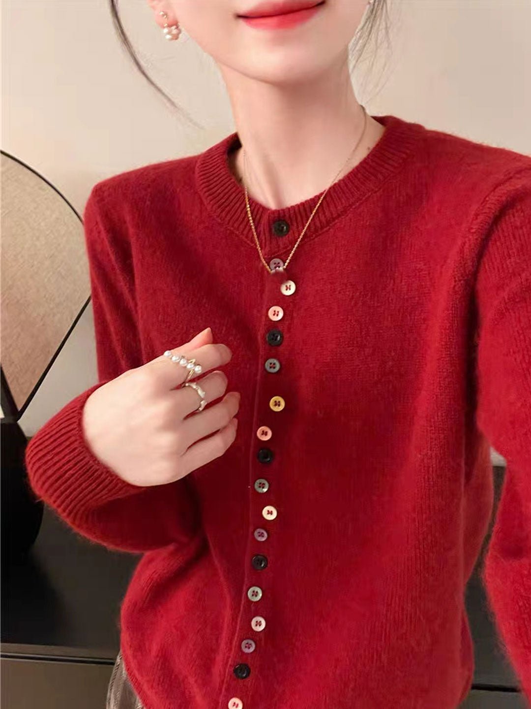 VANA | TIMELESS BUTTONED CARDIGAN WITH TUMMY COVERAGE
