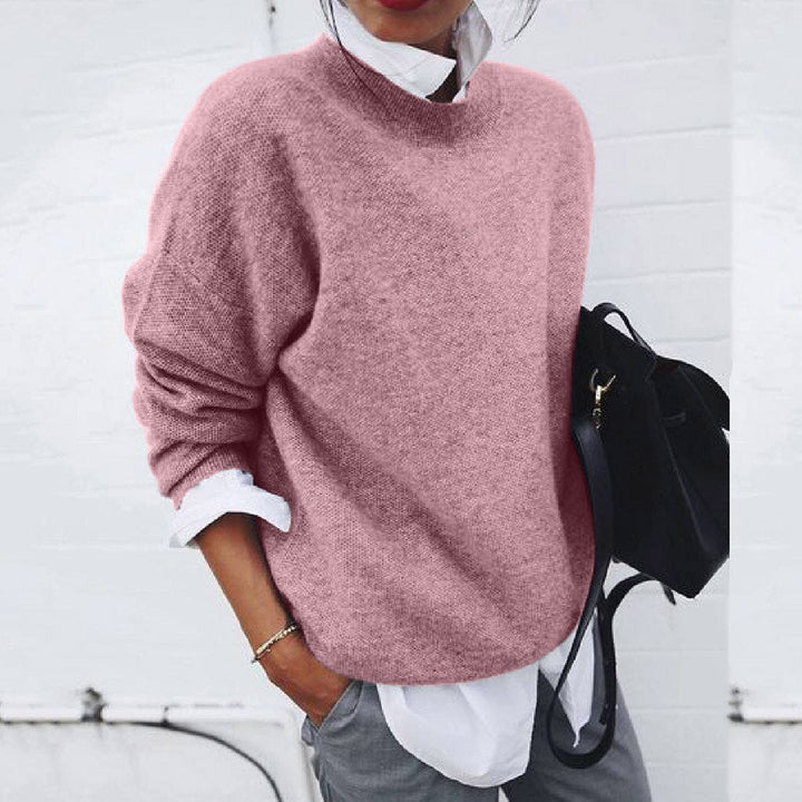 JULIE | SOFT AND WARM CASHMERE SWEATER WITH TUMMY COVERAGE