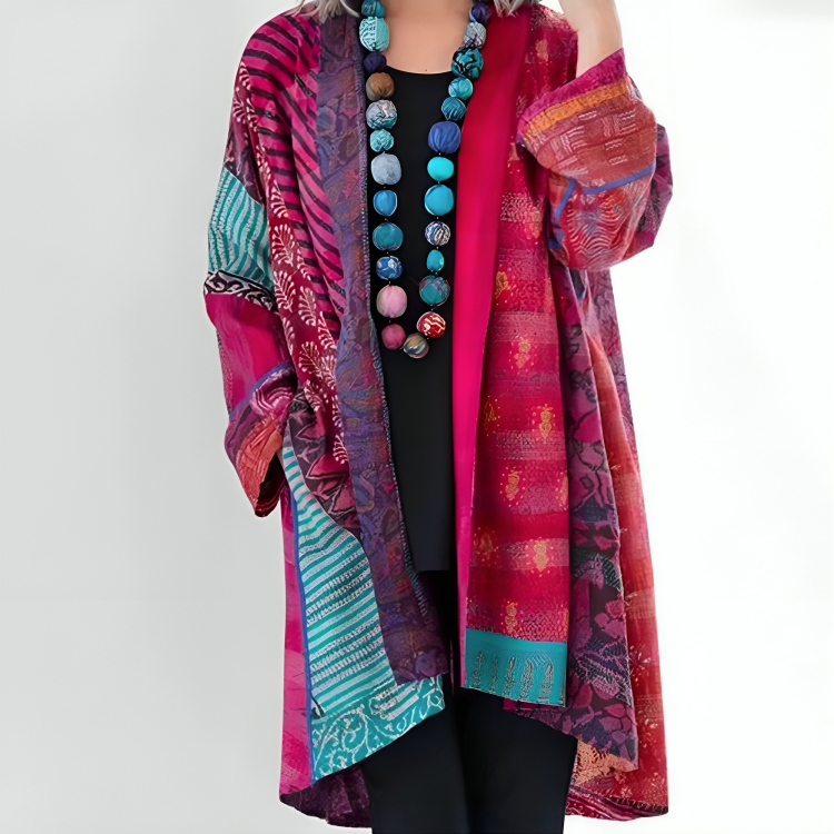 MINA | ELEGANT RELAXED-FIT KNIT CARDIGAN