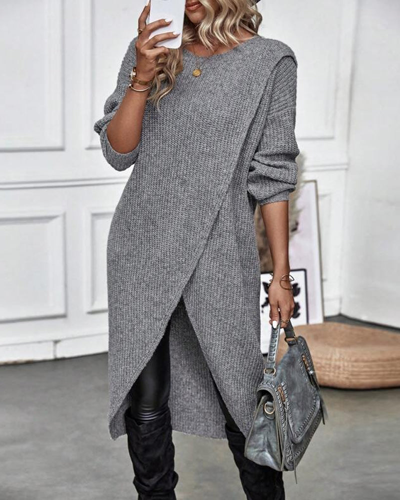 KIRSTY | ELEGANT STYLISH SWEATER DRESS