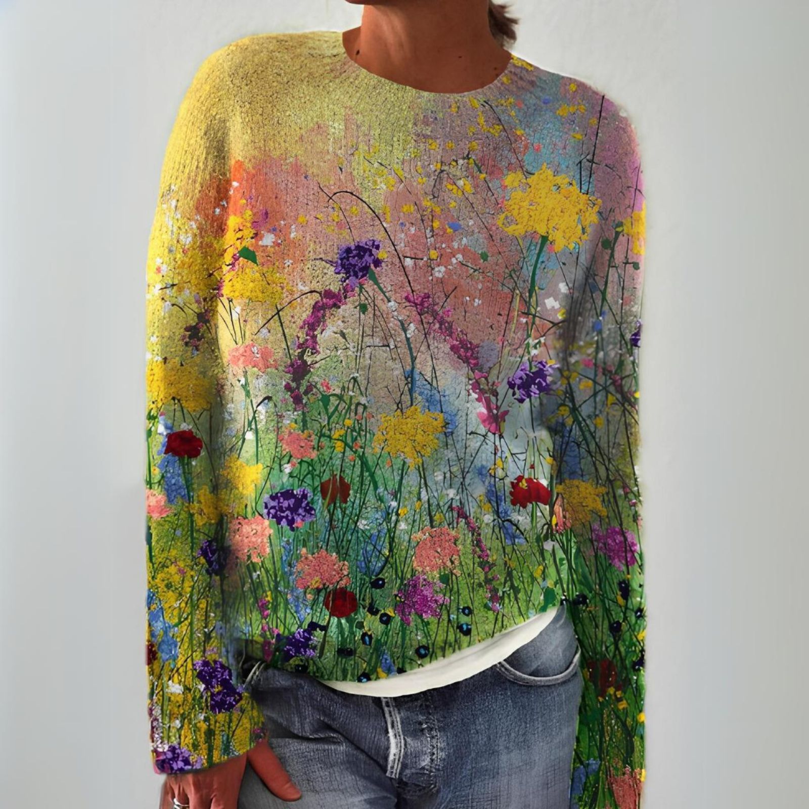 SAGE | DREAM SCAPE SWEATER