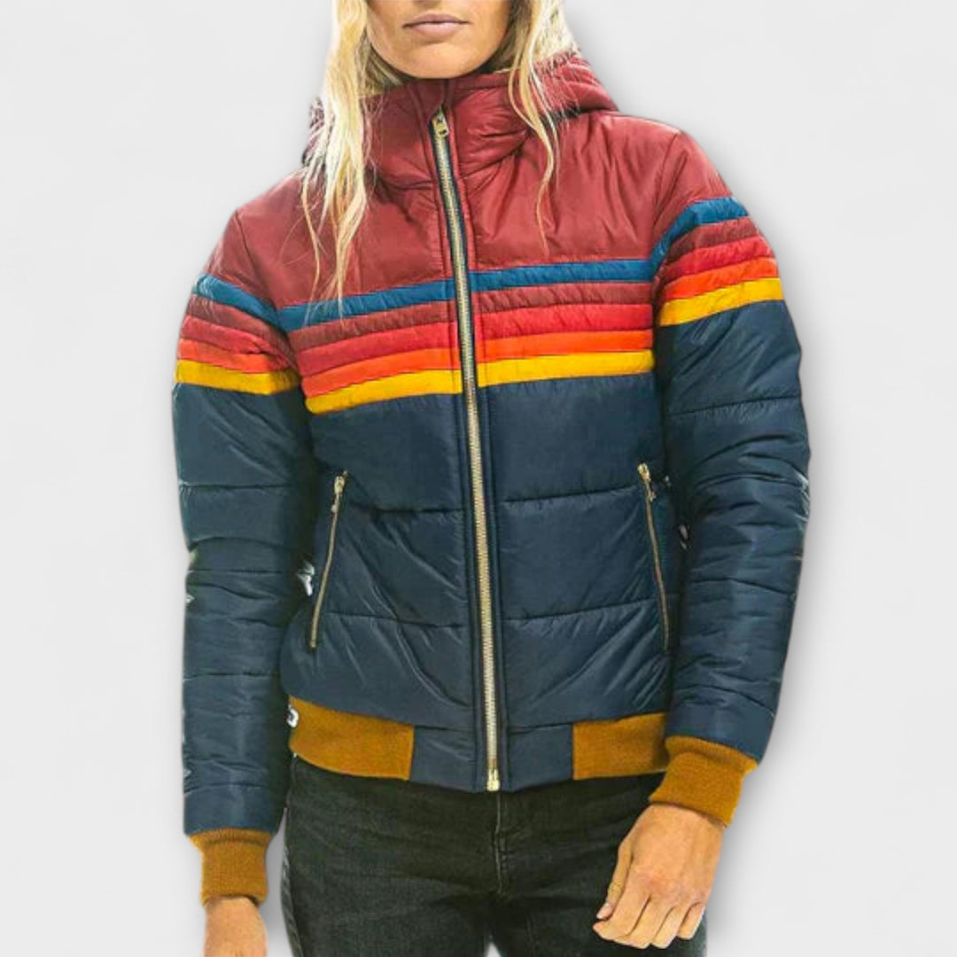 PEGGY | RETRO-INSPIRED PARKA WITH ELEGANT TUMMY COVERAGE