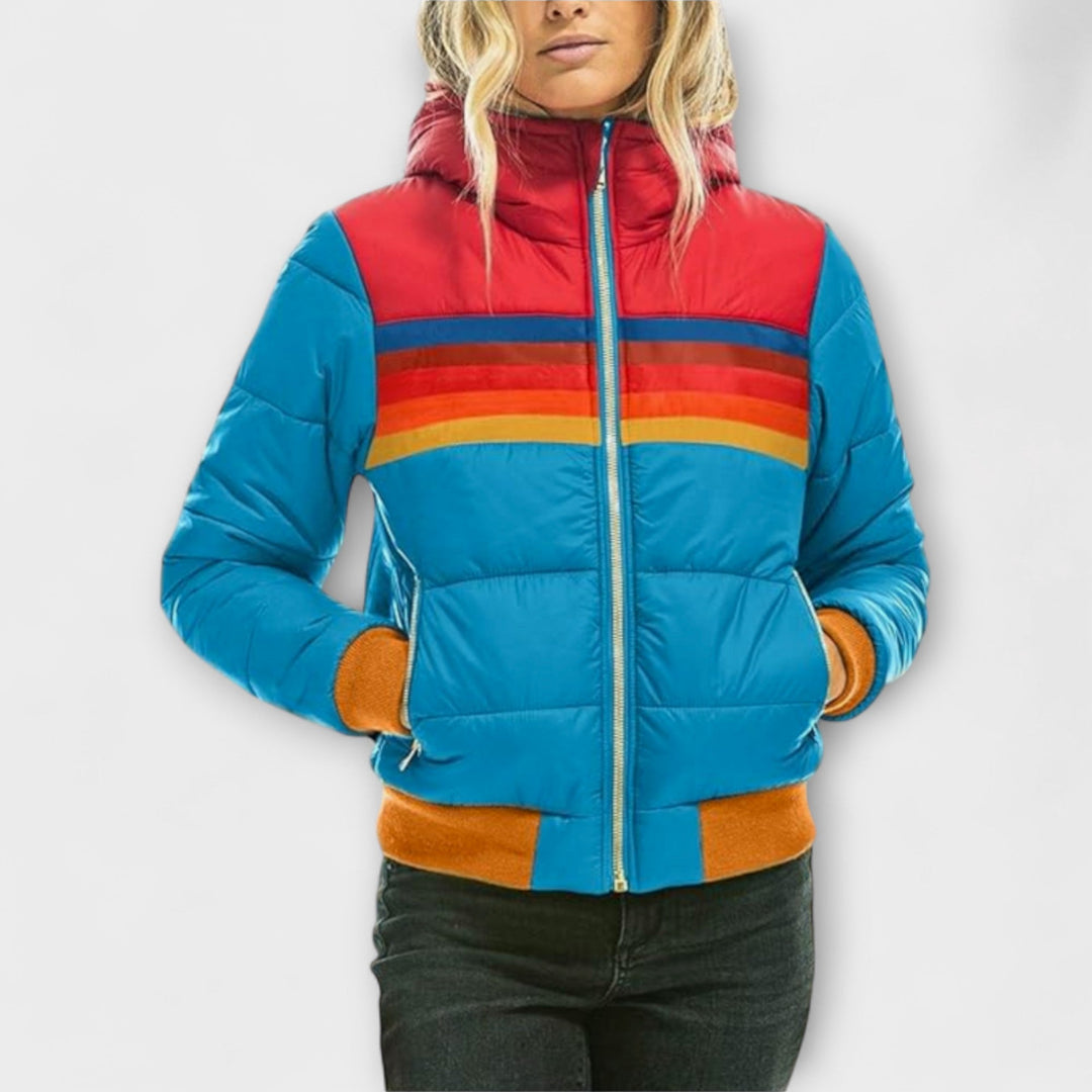 PEGGY | RETRO-INSPIRED PARKA WITH ELEGANT TUMMY COVERAGE