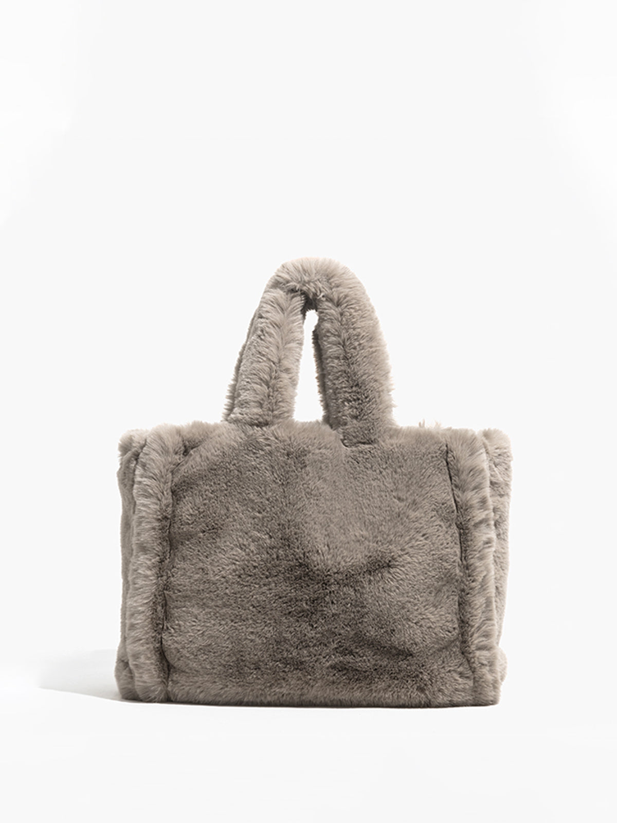 Ivy Furry Tote Bag