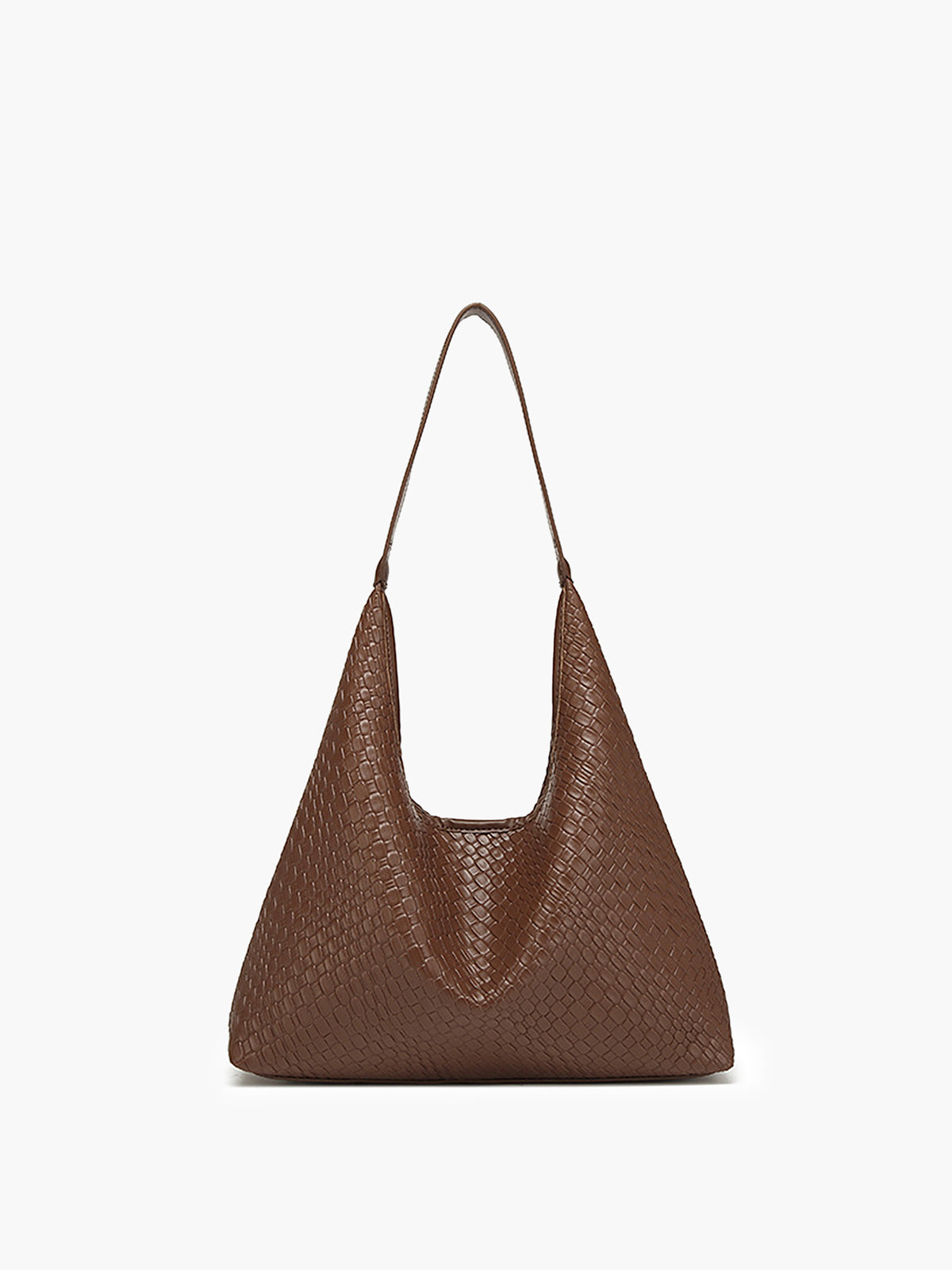 Ivy Large Capacity Woven Shoulder Bag