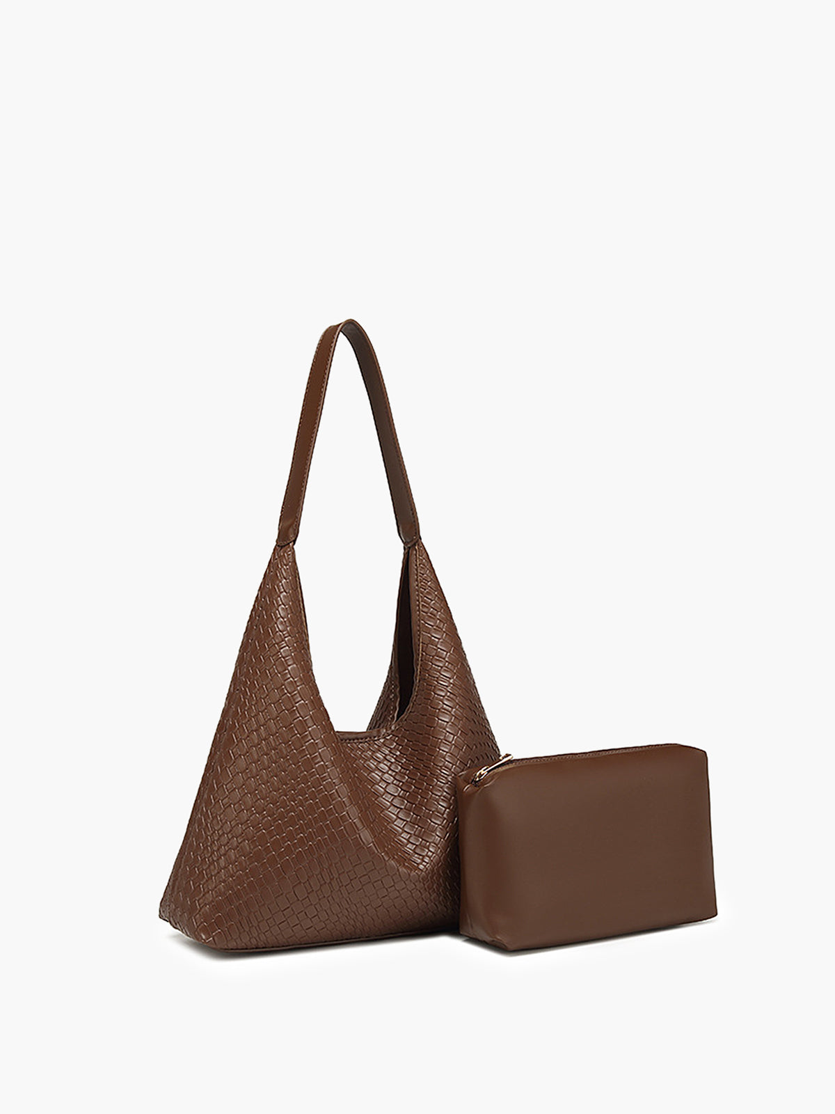 Ivy Large Capacity Woven Shoulder Bag