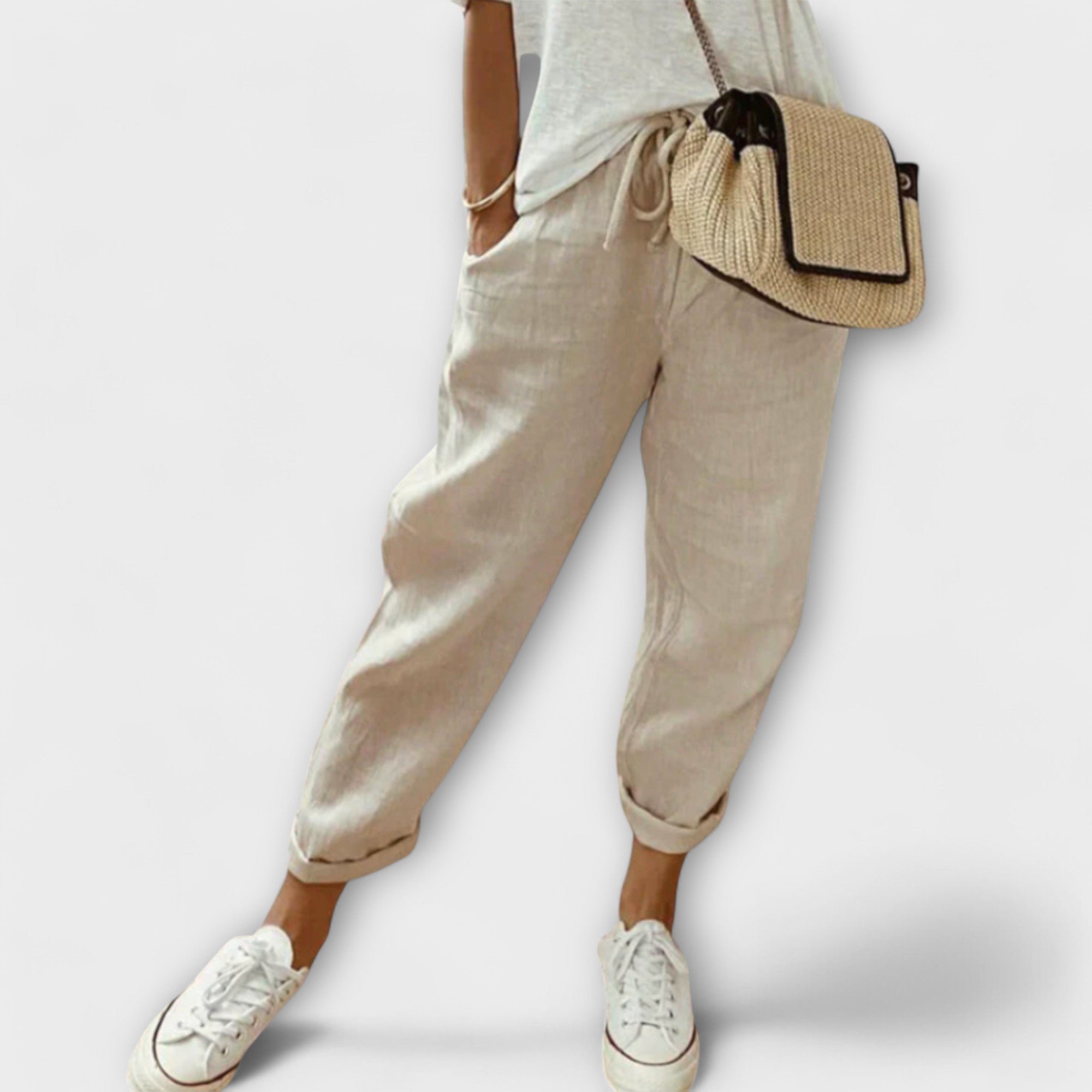DANERA - STYLISH LINEN PANTS