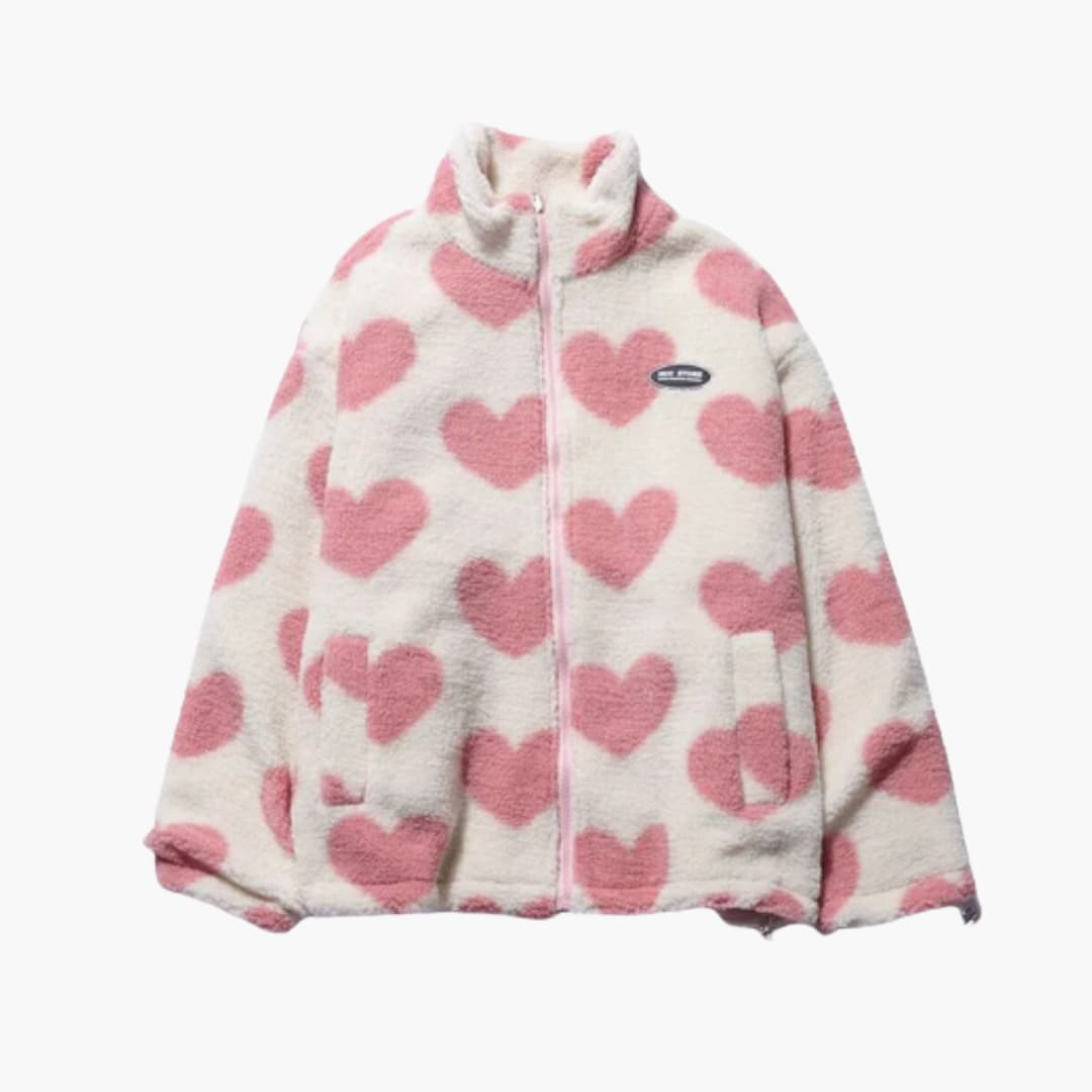 KARINA | REVERSIBLE HEART JACKET