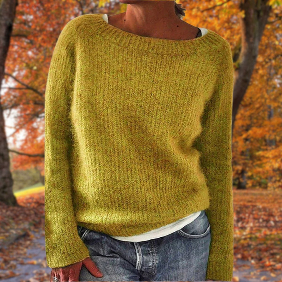MARIE | RELAXED JUMPER WITH ELEGANT TUMMY COVERAGE