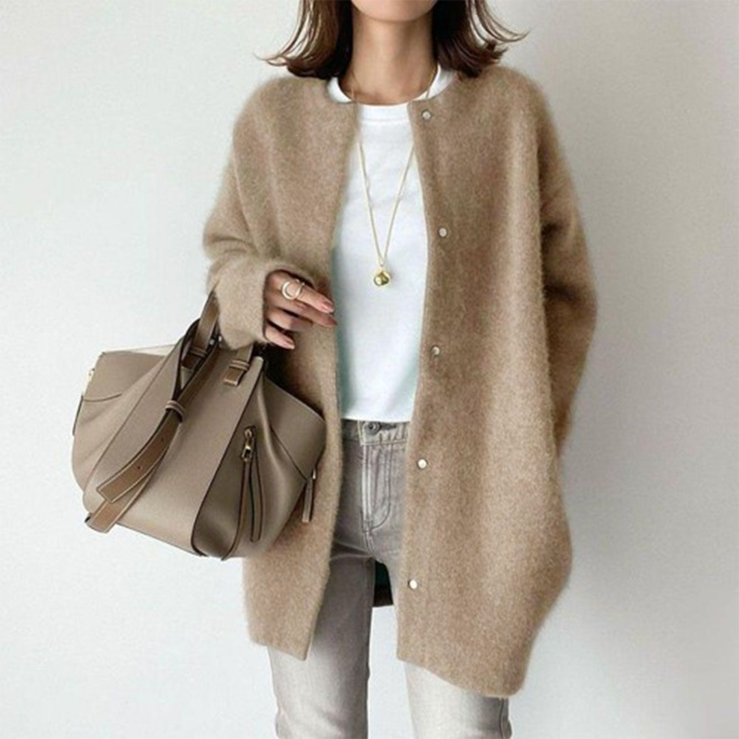 KINA | ELEGANT CASHMERE CARDIGAN