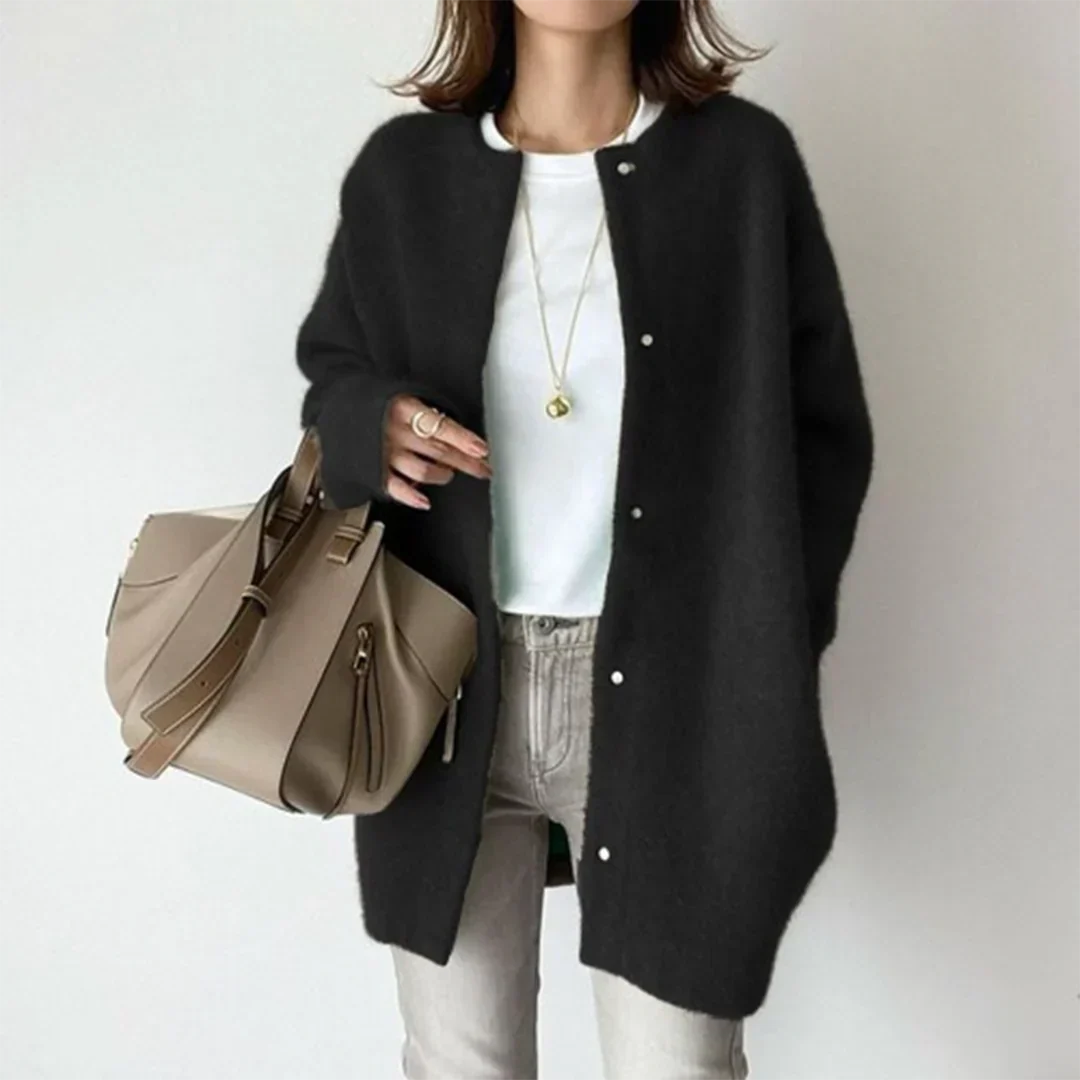 ROWENA | LUXURY RELAXED-FIT LONG CARDIGAN