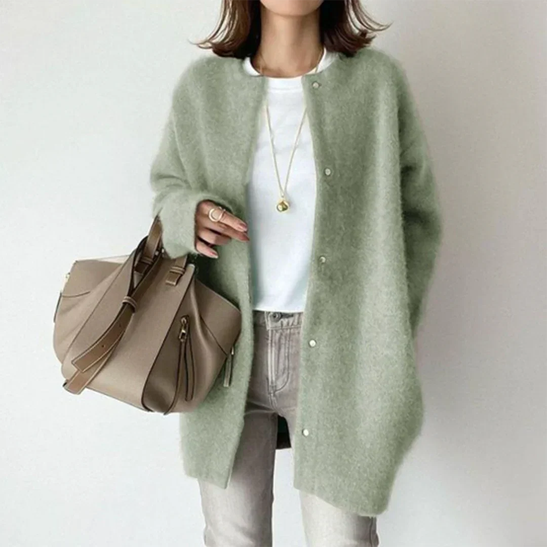 ROWENA | LUXURY RELAXED-FIT LONG CARDIGAN