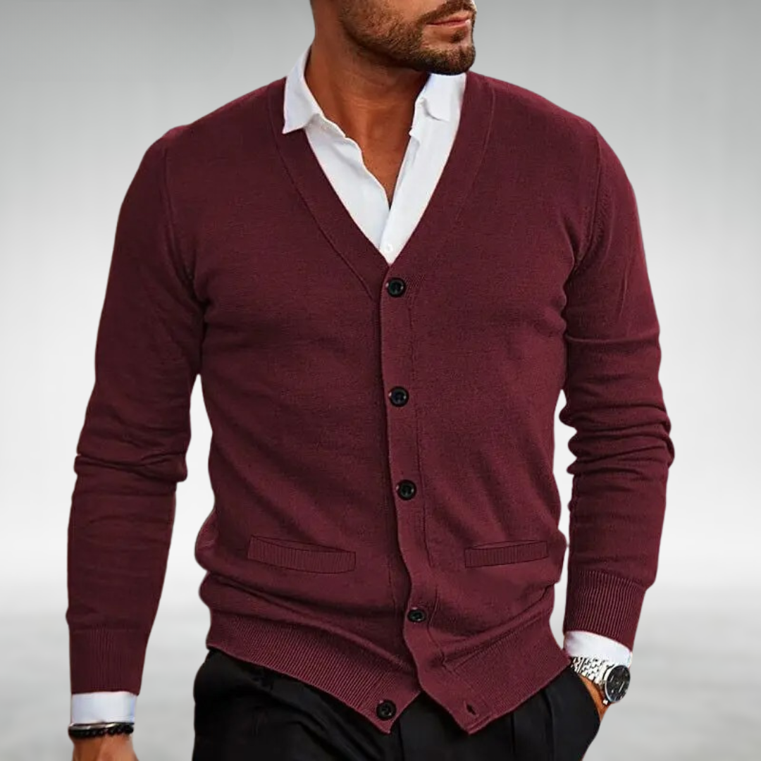 JASON | CLASSIC MEN’S CARDIGAN WITH COMFORT AND VERSATILITY