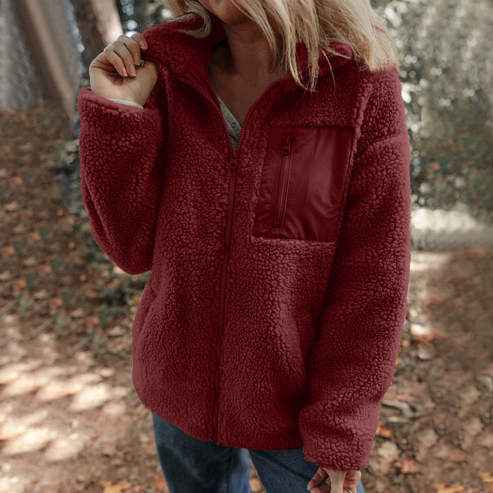 CAMILLA | COZY ZIP-UP FLEECE JACKET