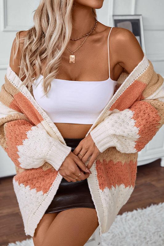 AMBER | WOMEN'S OVERSIZED KNIT CARDIGAN