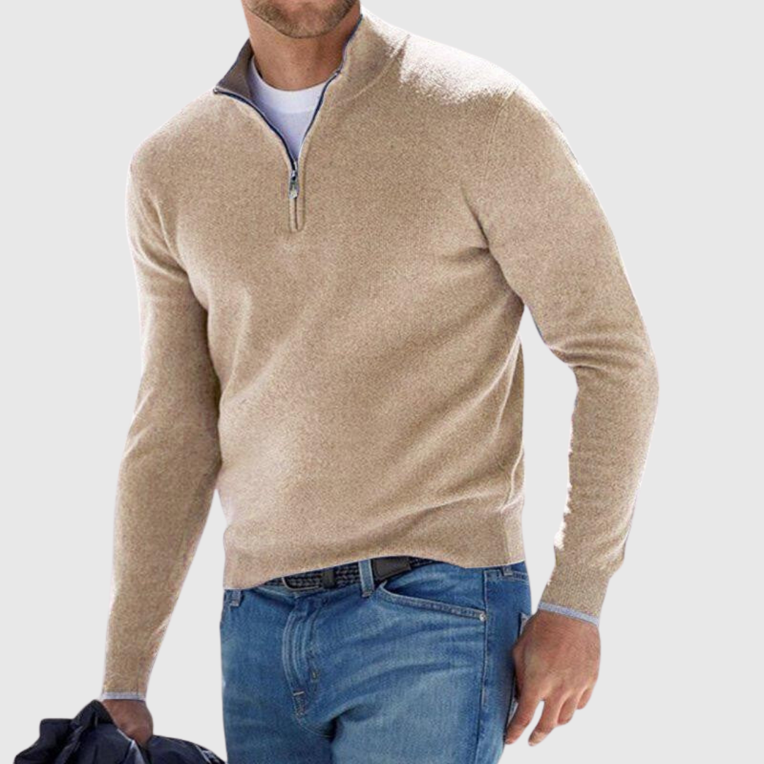 ADRIAN | LUXE ZIP-UP PULLOVER