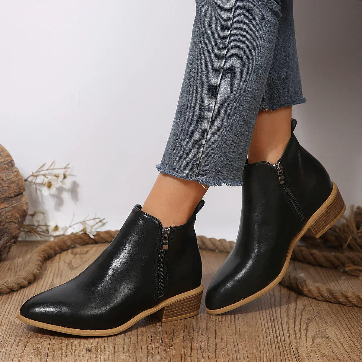 MEY | ORTHOPEDIC COMFORT ANKLE BOOTS