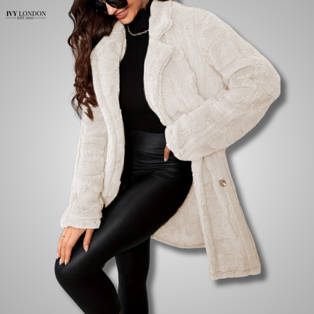 SERA | ELEGANT COSY TEDDY BEAR COAT